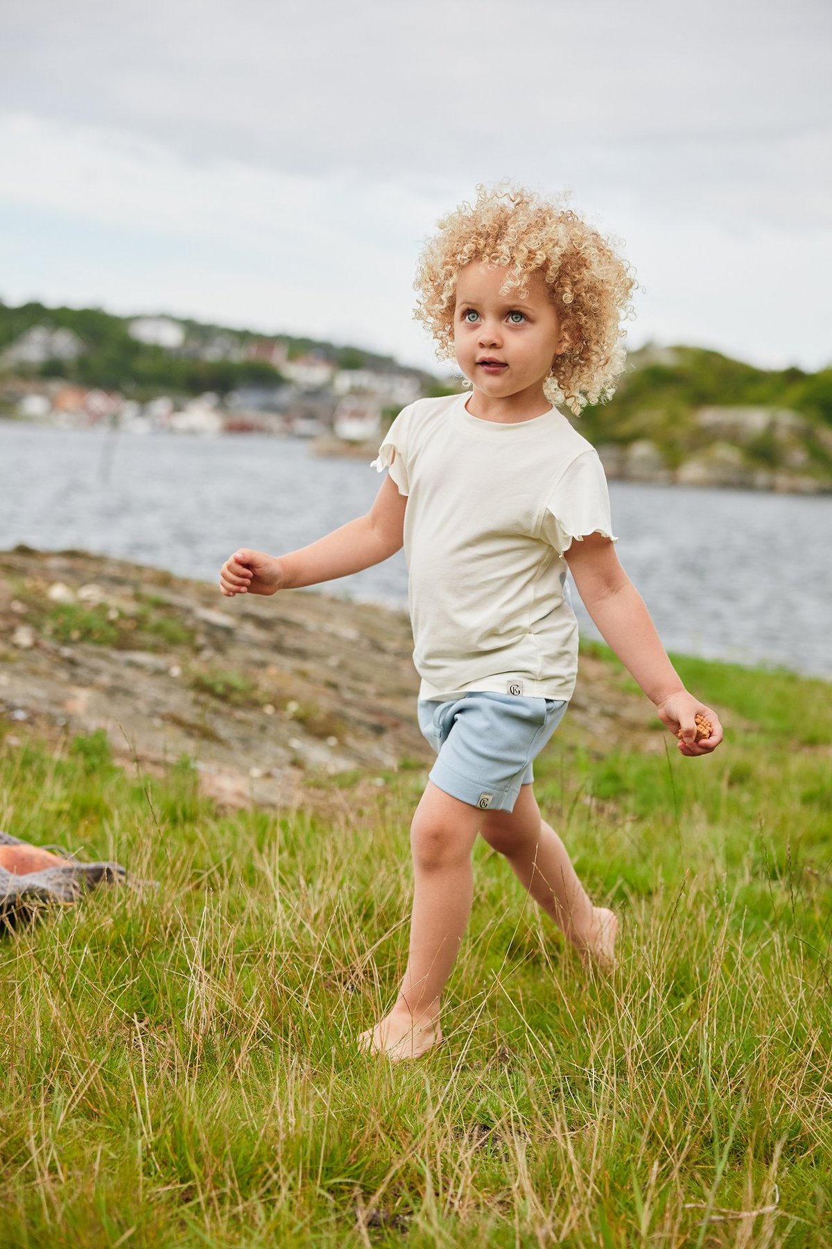 Gullkorn Flora T-Skjorte Varm Hvit