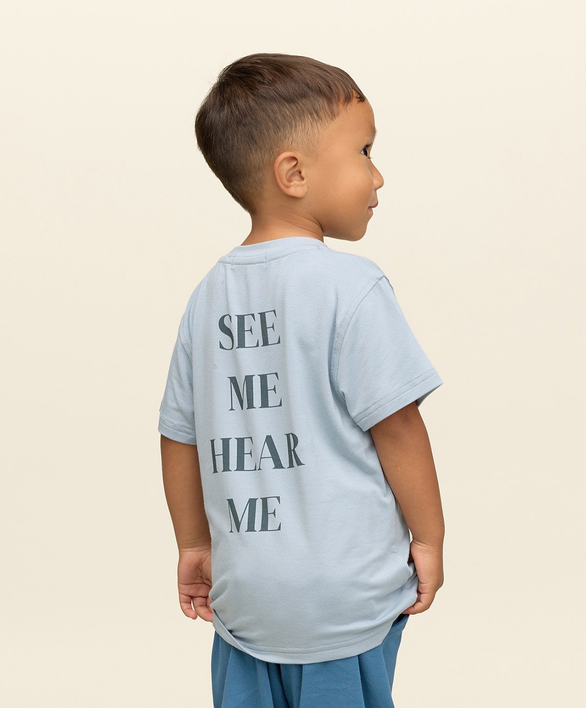 Gullkorn IAM T-Skjorte Lys Blå