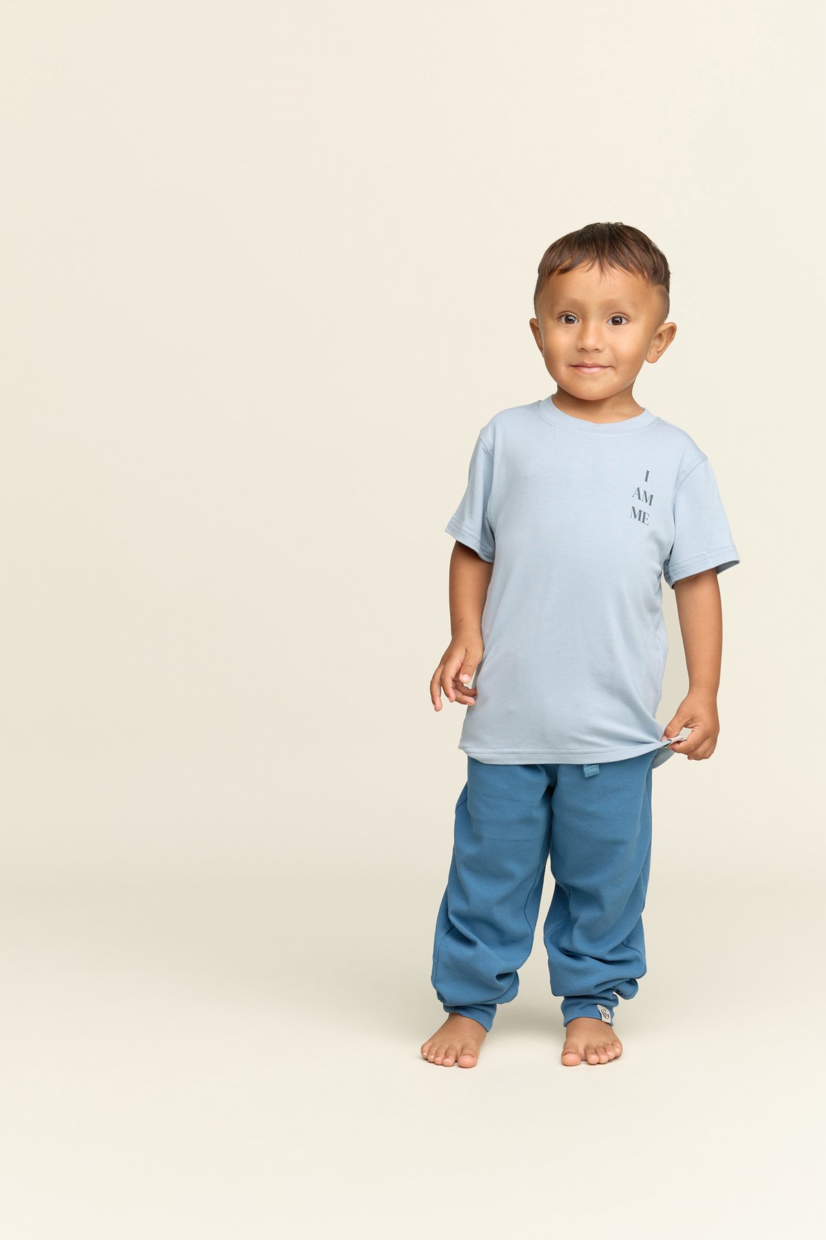 Gullkorn IAM T-Skjorte Lys Blå