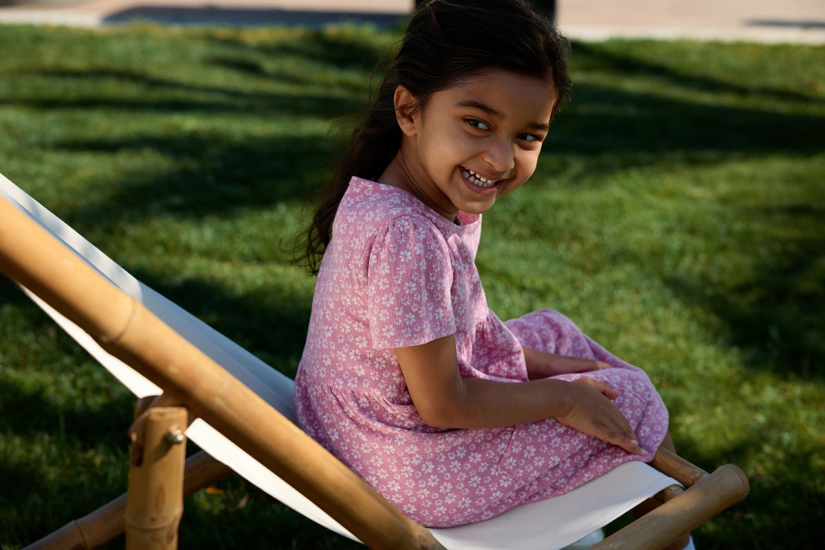 Gullkorn Dia Kjole Dus Rosa (P)