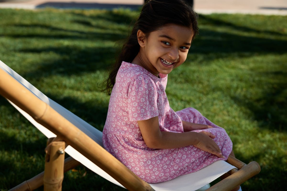 Gullkorn Dia Kjole Dus Rosa (P)