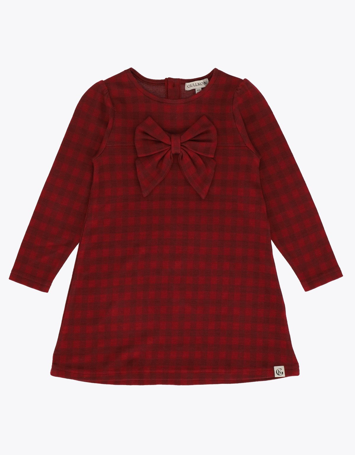 Gullkorn Sino Kjole Dyp Rød