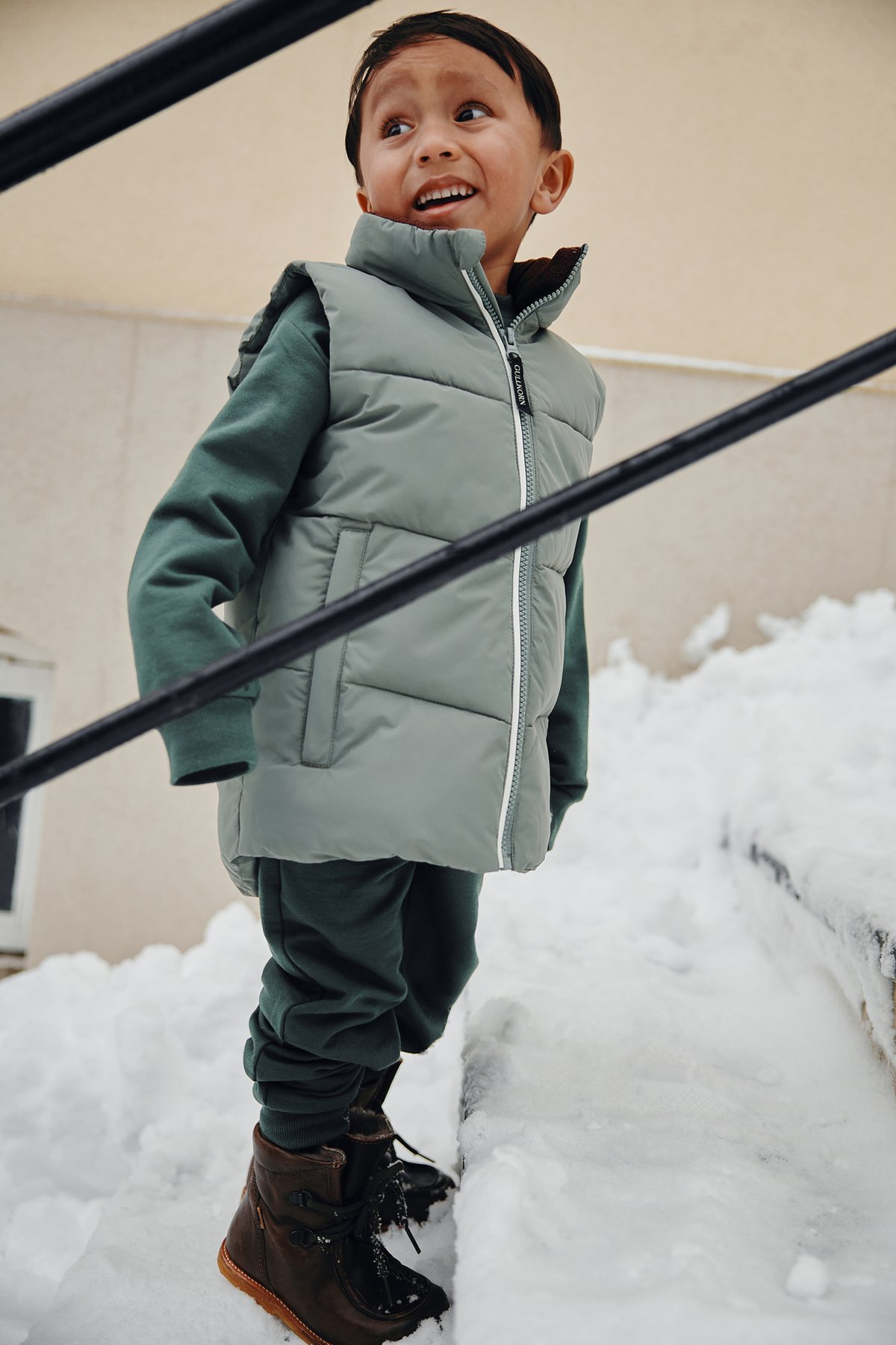 Gullkorn Talk Vest Matt Grønn