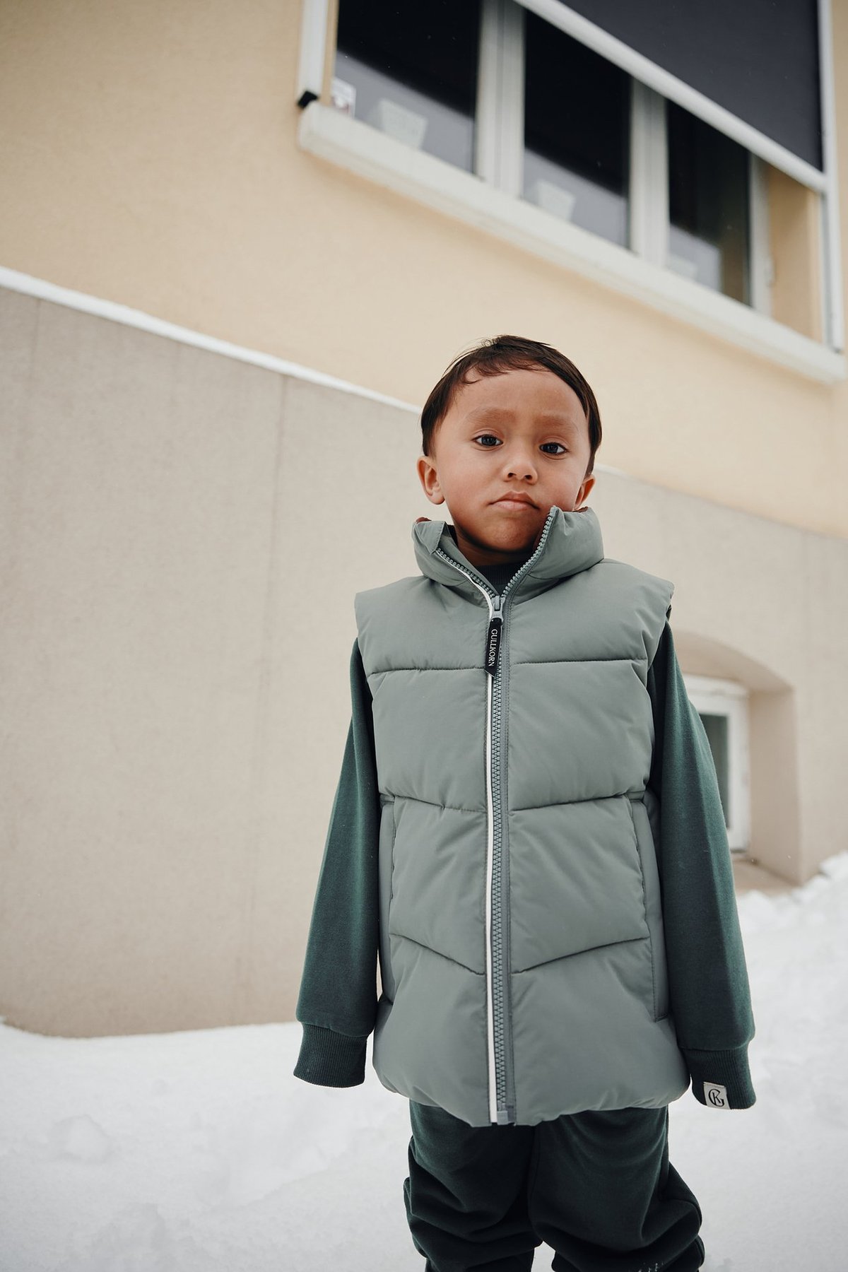 Gullkorn Talk Vest Matt Grønn