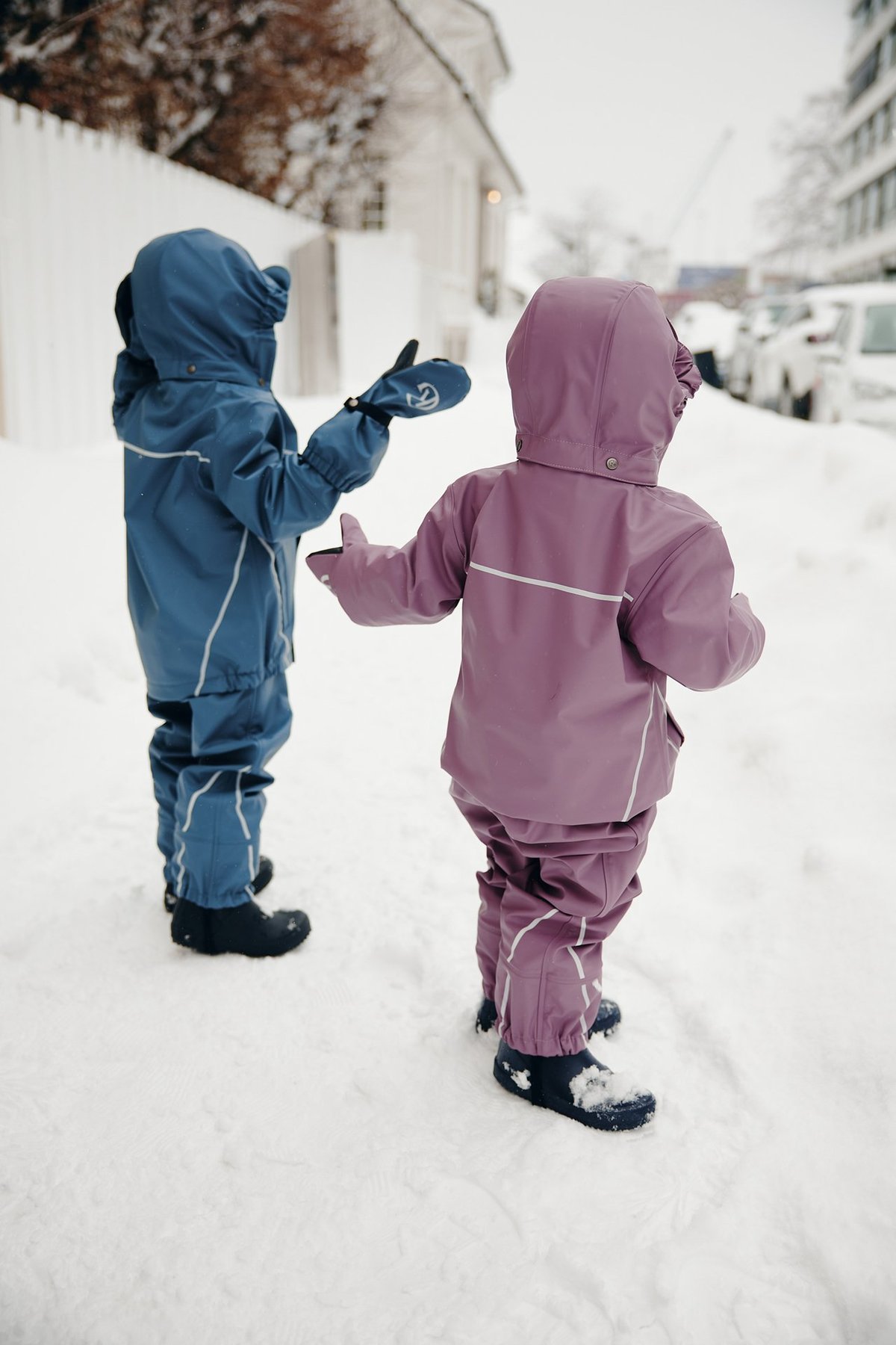 Gullkorn Slush Rainwear Set Bærlilla