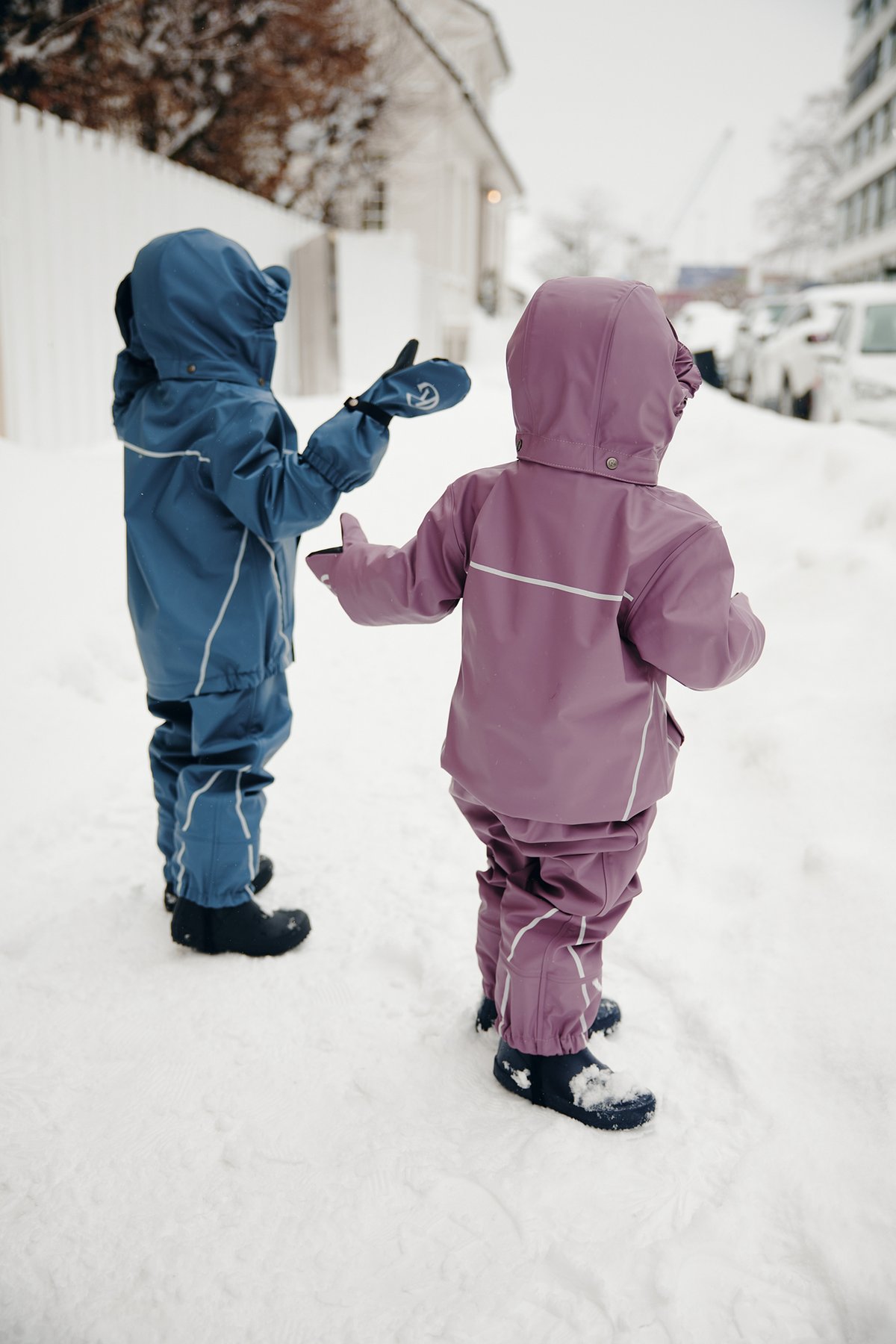 Gullkorn Slush Rainwear Set Bærlilla