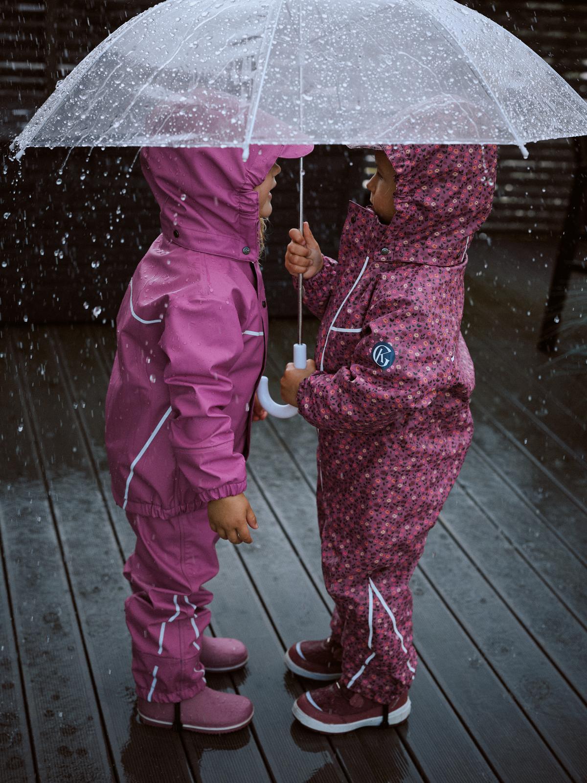 Gullkorn Slush Regntøysett Fransk Rosa
