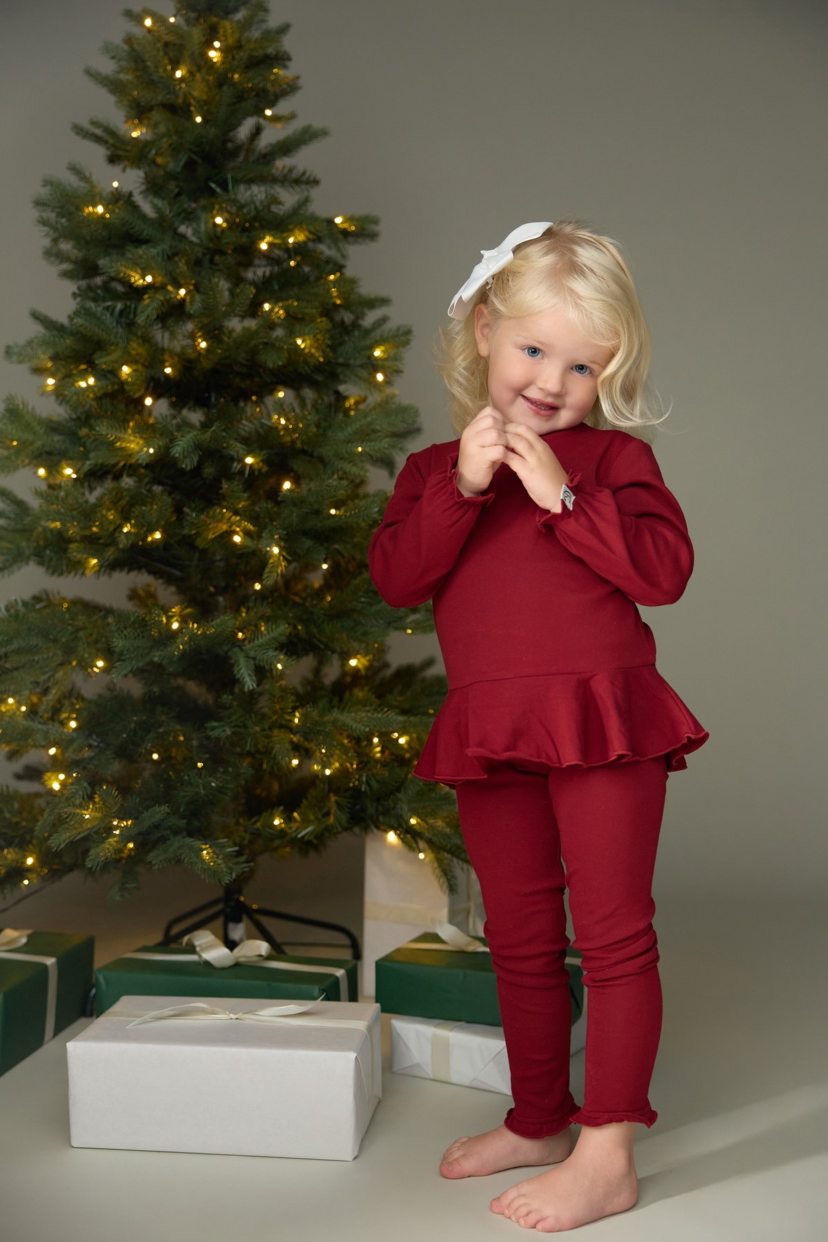 Gullkorn Eno Genser J Dyp Rød