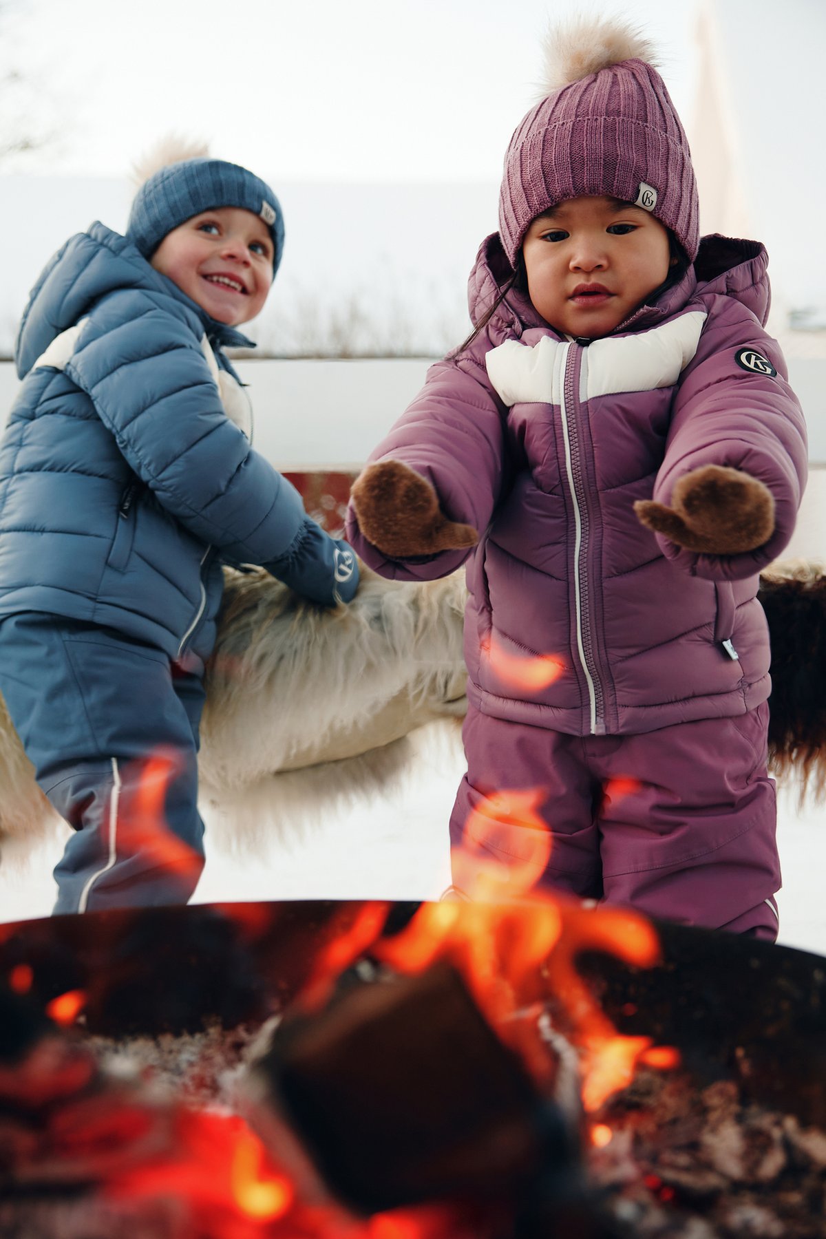 Gullkorn Lit Winter Jacket Bærlilla