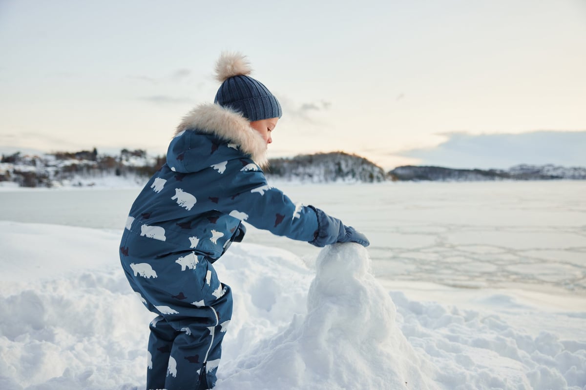 Gullkorn Salt Vinterdress LTD Denimblå (P)
