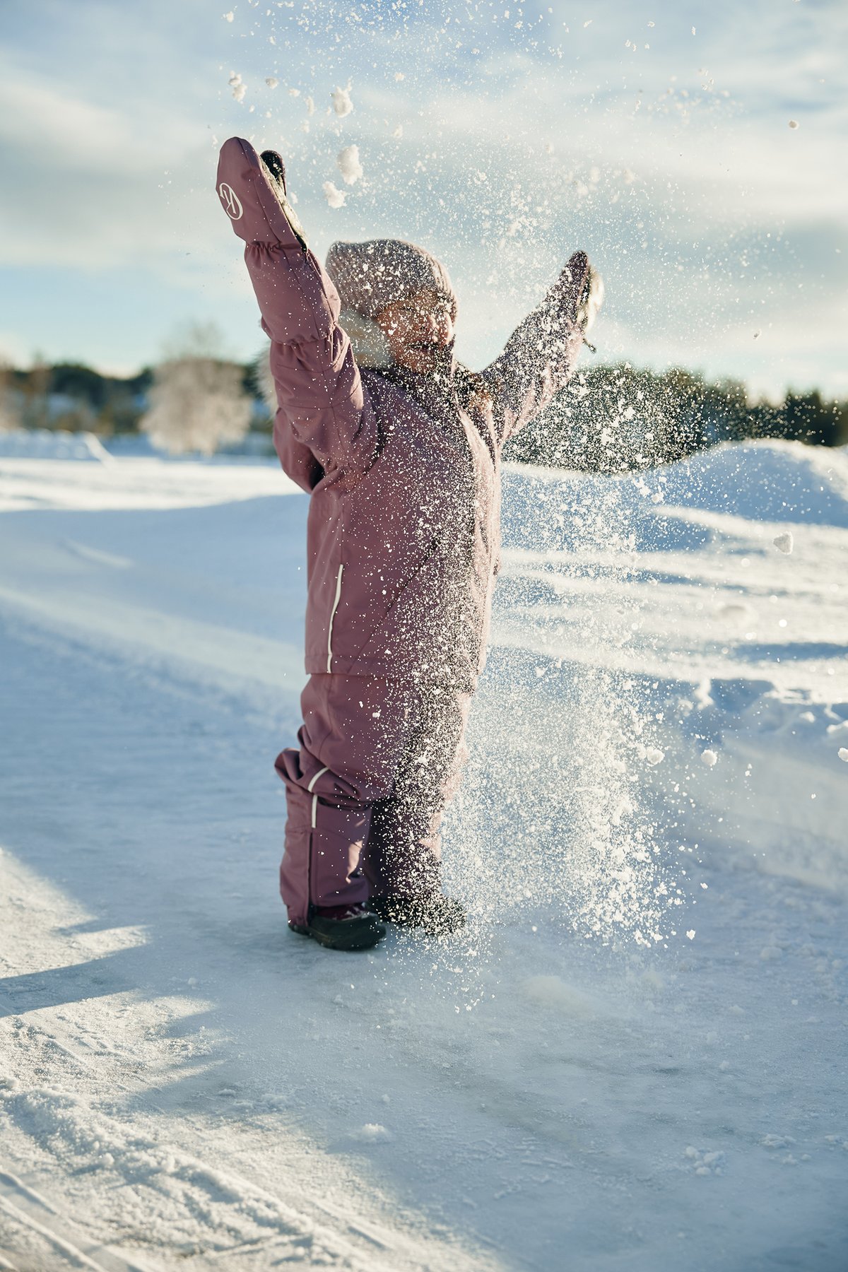 Gullkorn Salt Vinterjakke Bærlilla
