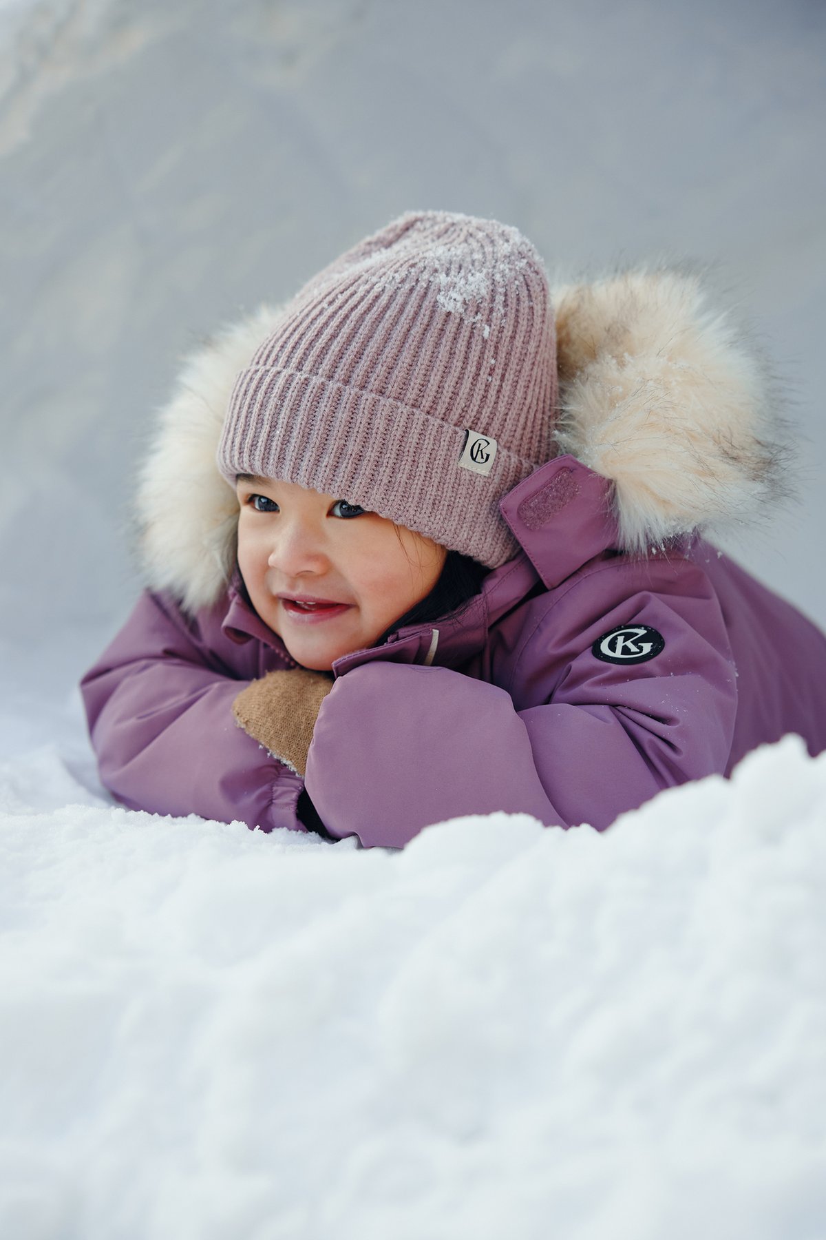 Gullkorn Salt Vinterjakke Bærlilla