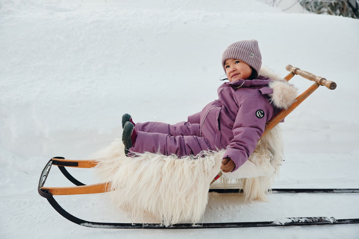 Gullkorn Salt Vinterjakke Bærlilla