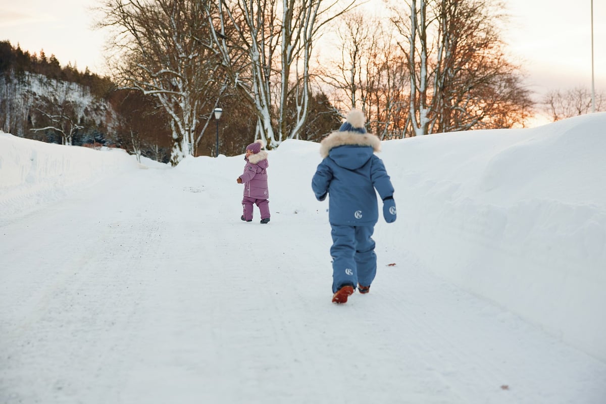 Gullkorn Salt Vinterjakke Denimblå