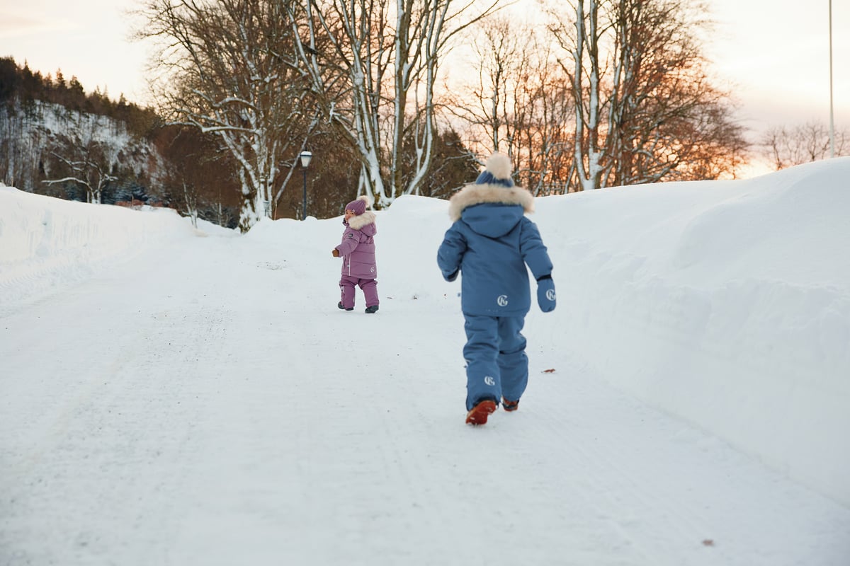 Gullkorn Salt Vinterjakke Denimblå