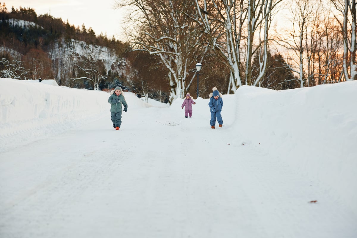 Gullkorn Salt Vinterjakke Denimblå