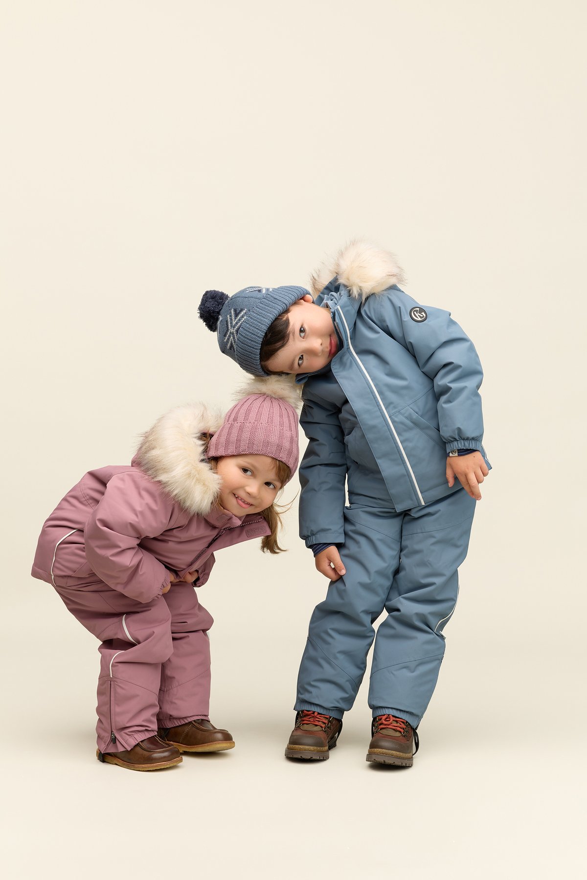 Gullkorn Salt Vinterjakke Denimblå