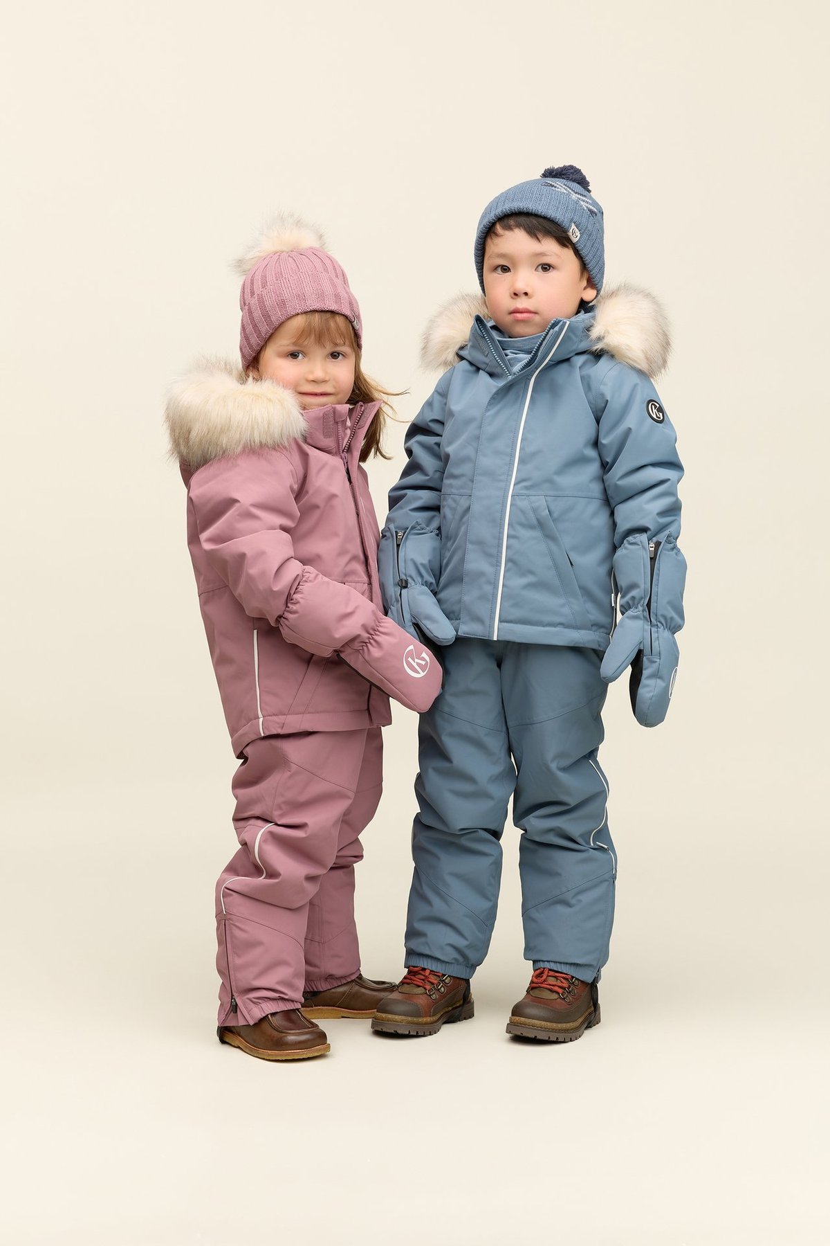 Gullkorn Salt Vinterjakke Denimblå