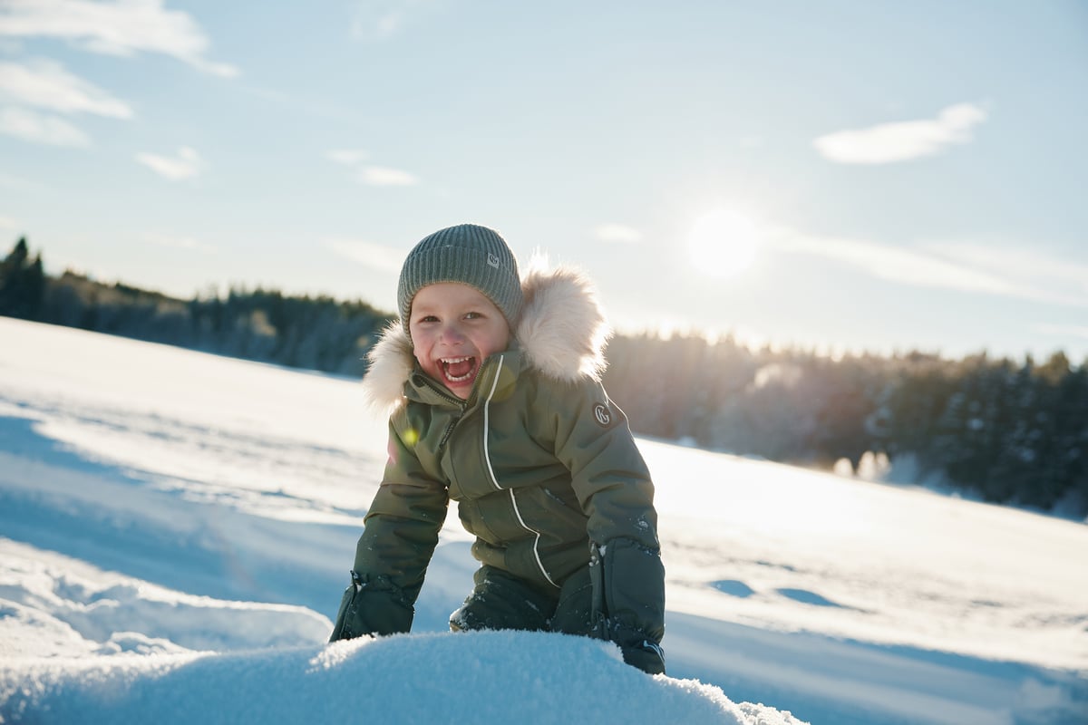 Gullkorn Salt Vinterjakke Matt Grønn