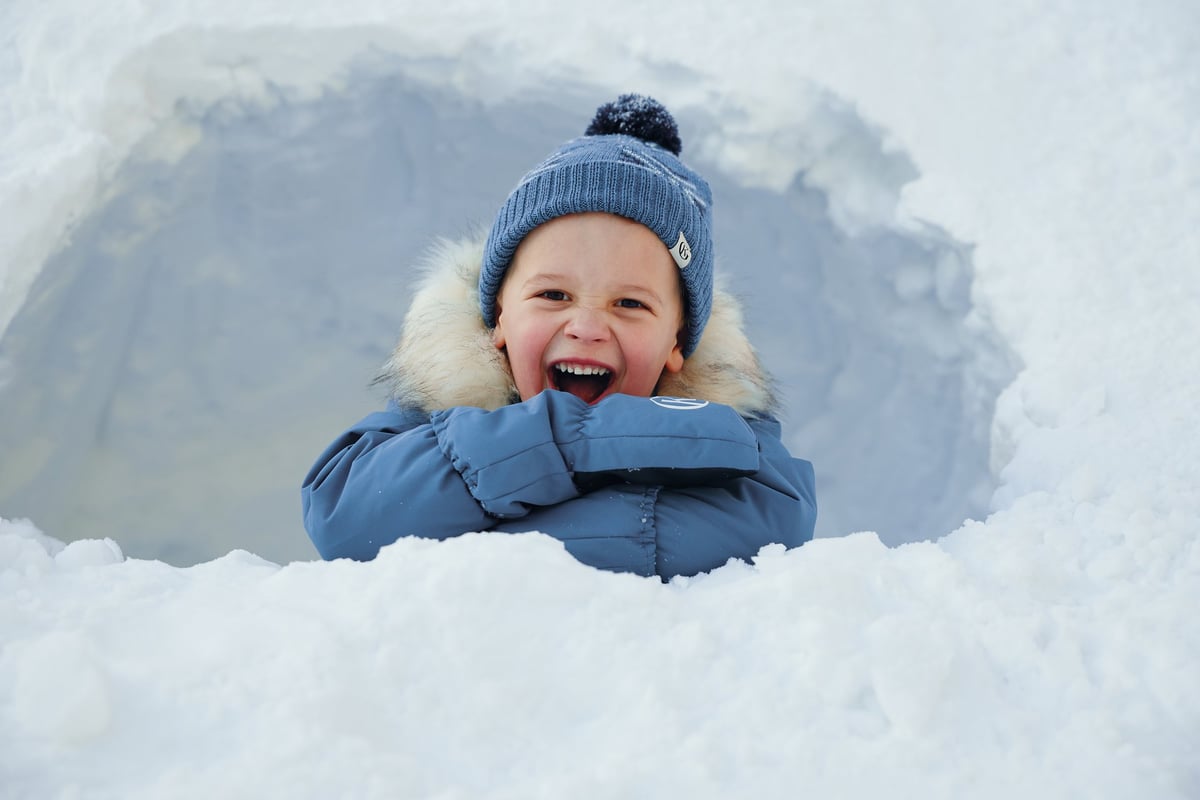 Gullkorn Salt Vott Denimblå