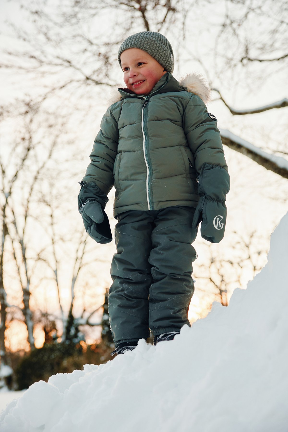 Gullkorn Salt Vott Matt Grønn