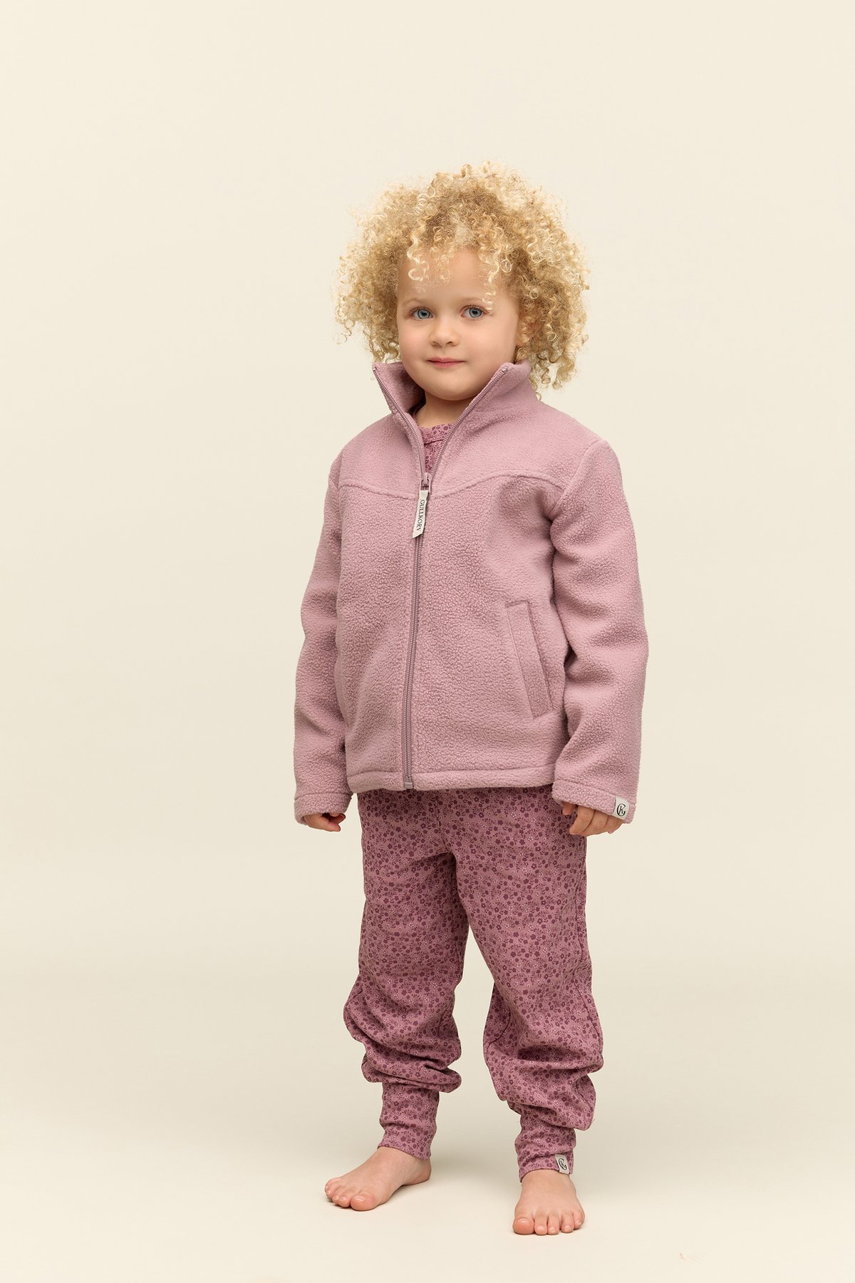 Gullkorn Grano Pile Fleece Jakke Bærlilla