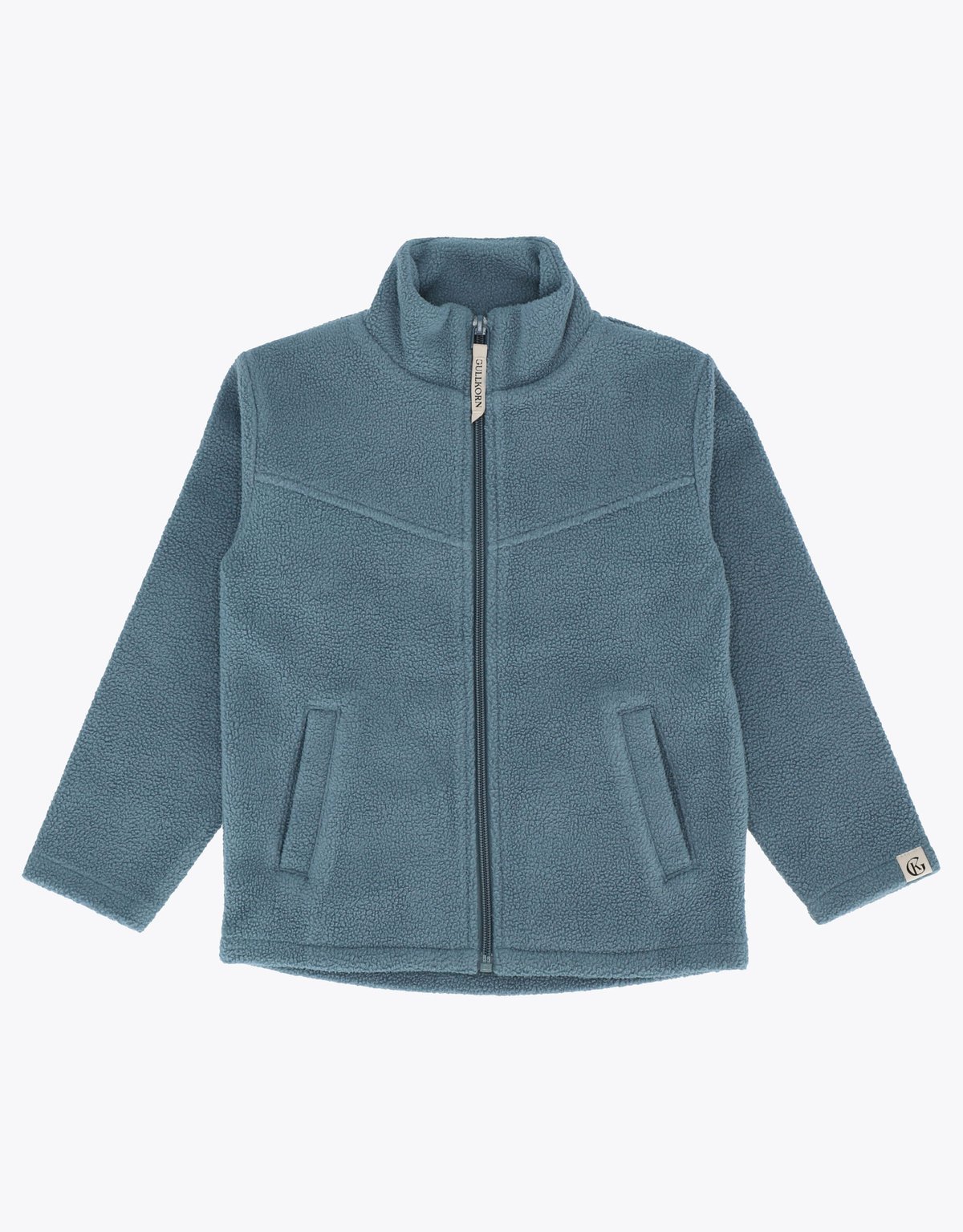 Gullkorn Grano Pile Fleece Jakke Denimblå