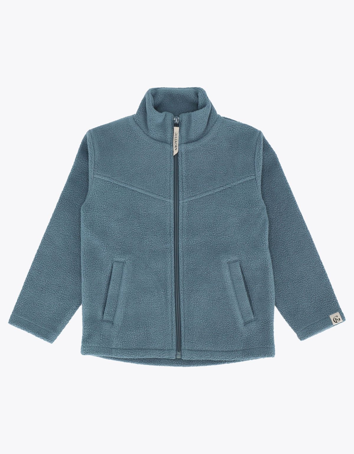 Gullkorn Grano Pile Fleece Jakke Denimblå
