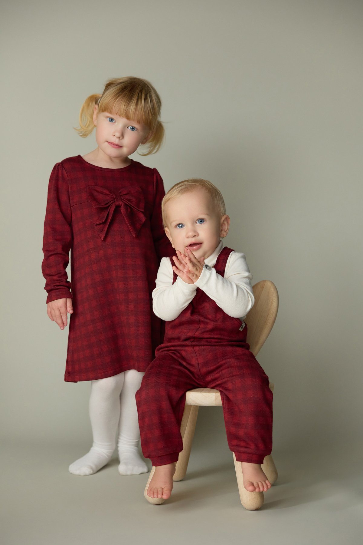 Gullkorn Sino Sparkebukse Dyp Rød