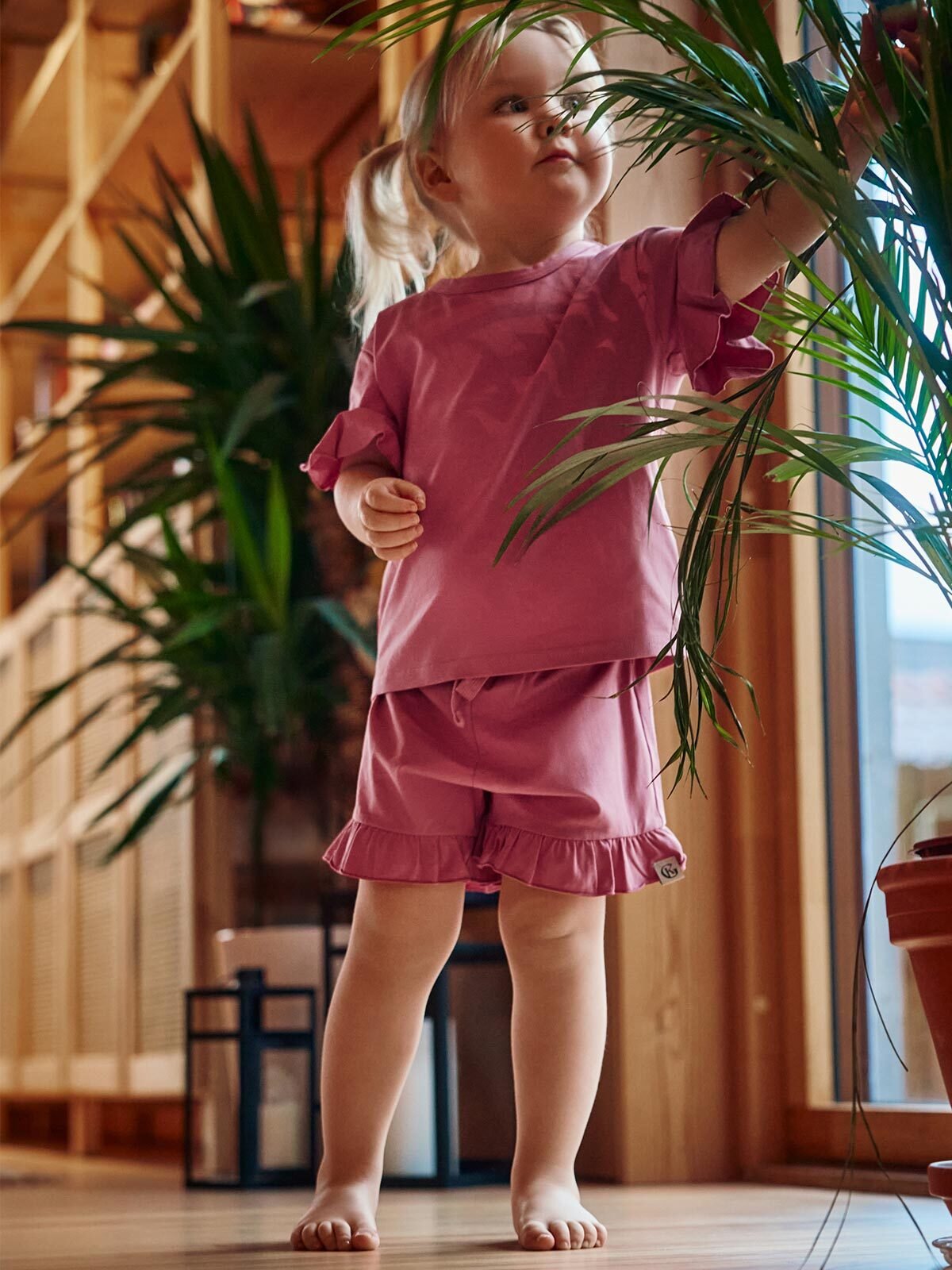 Gullkorn Chon Sett Dus Rosa