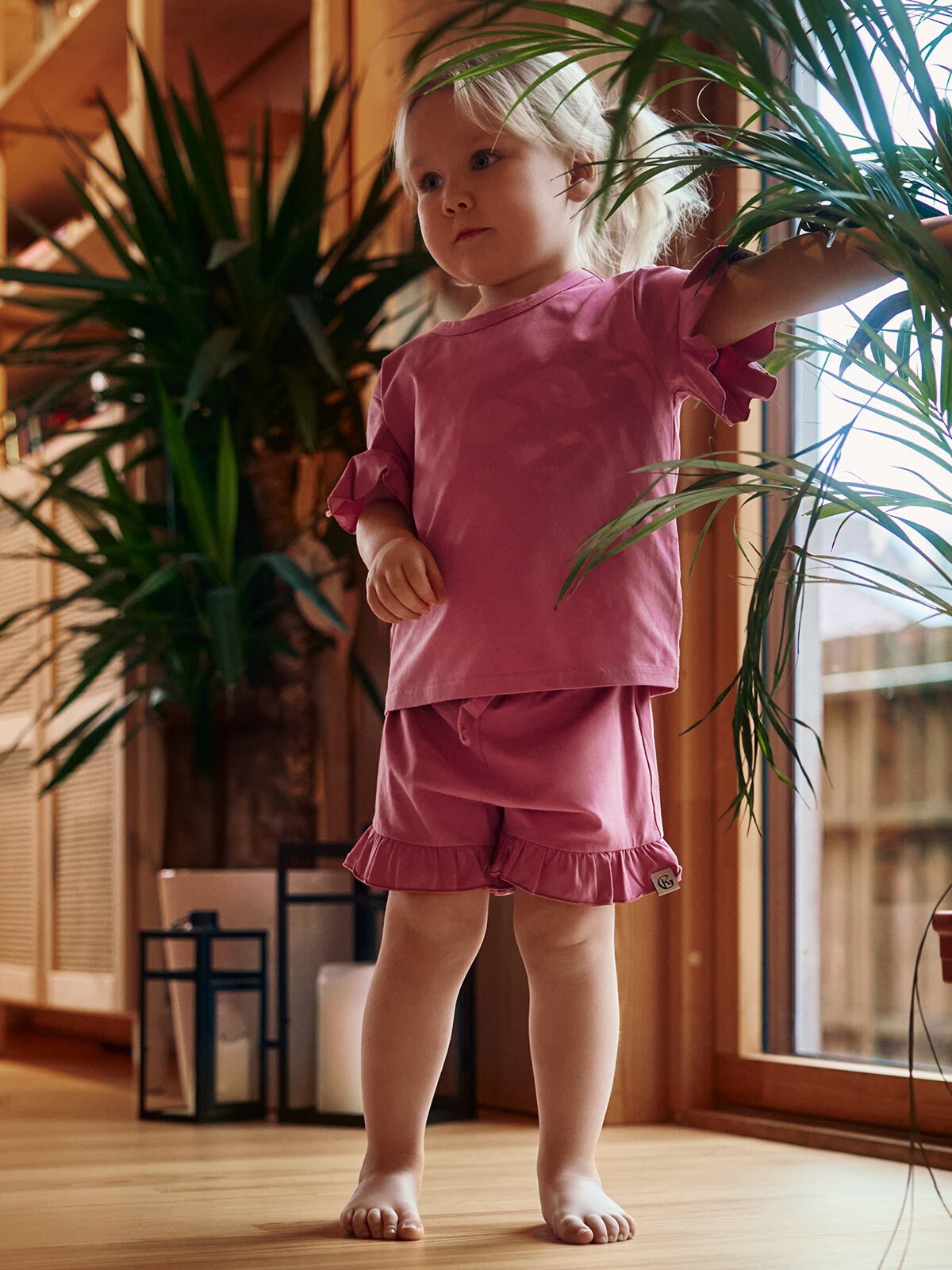 Gullkorn Chon Sett Dus Rosa