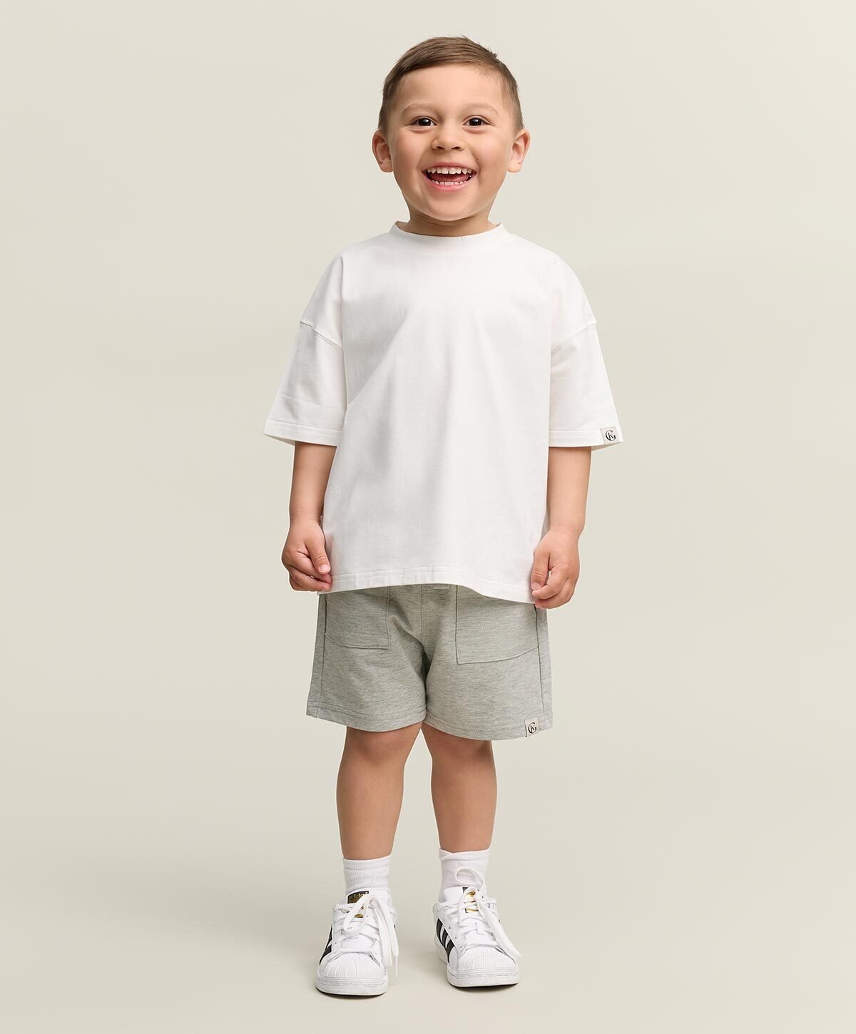 Gullkorn Klo Shorts Lys Grå M