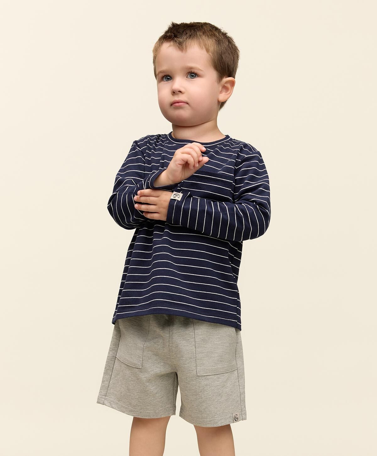 Gullkorn Klo Shorts Lys Grå M