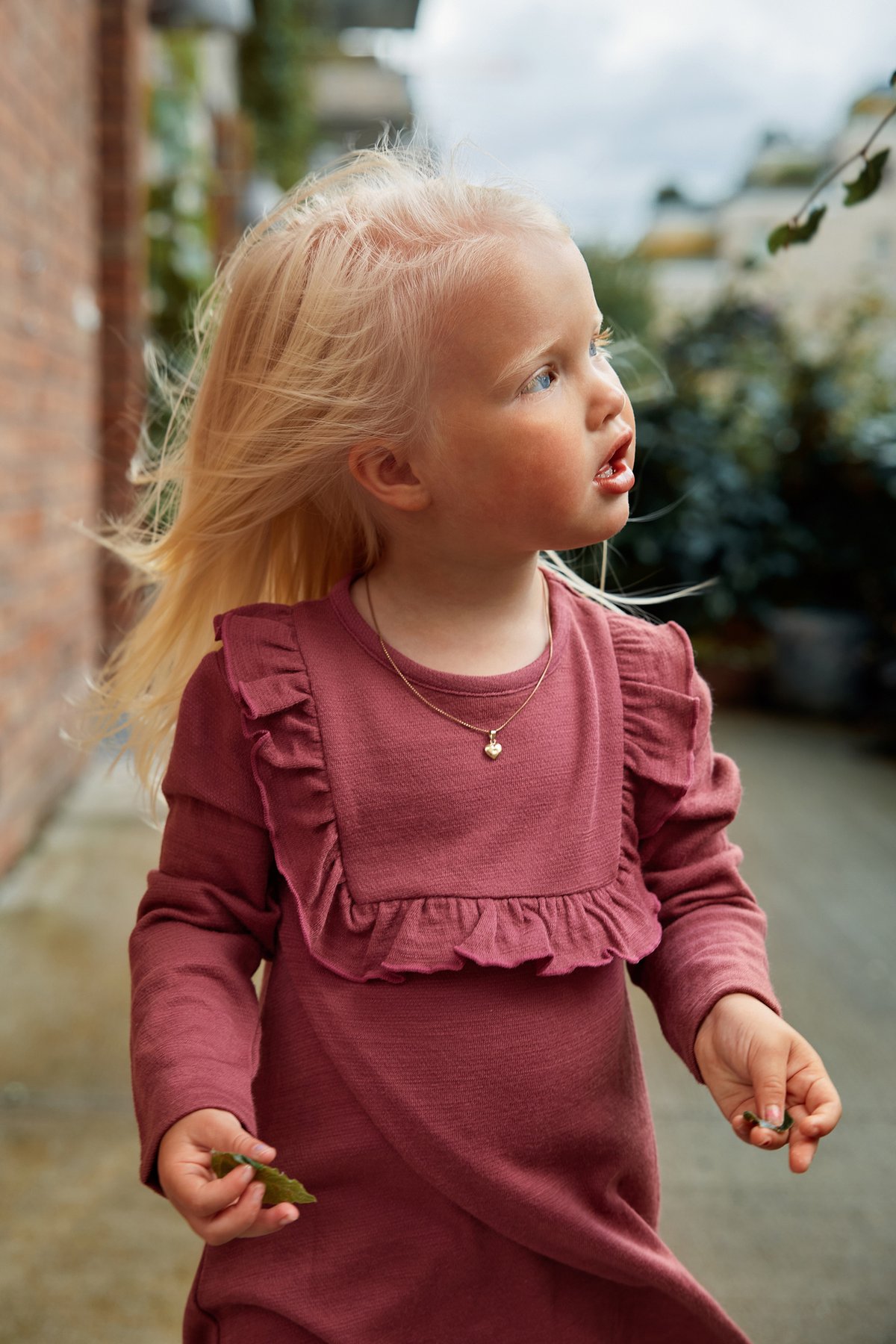 Gullkorn Amfis Dress Mørk Rosa