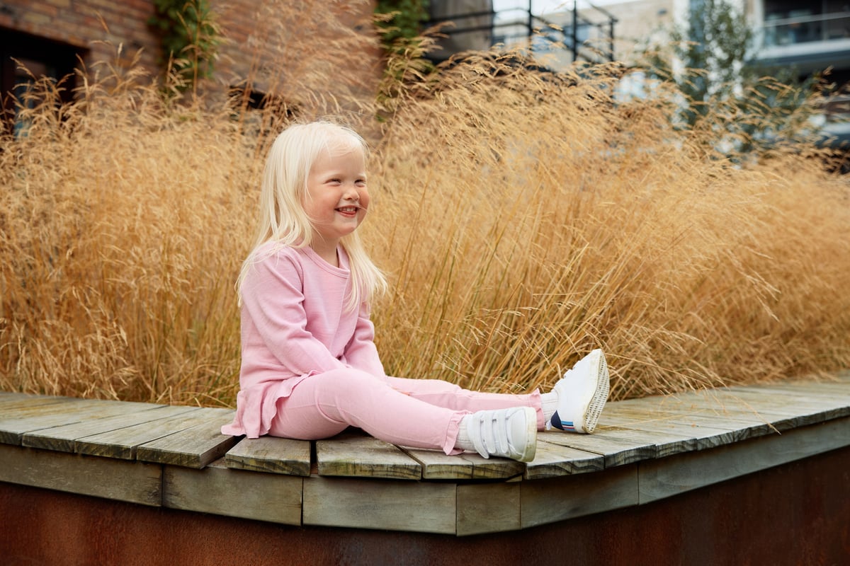 Gullkorn Amfis Frilled Pant LillaRosa