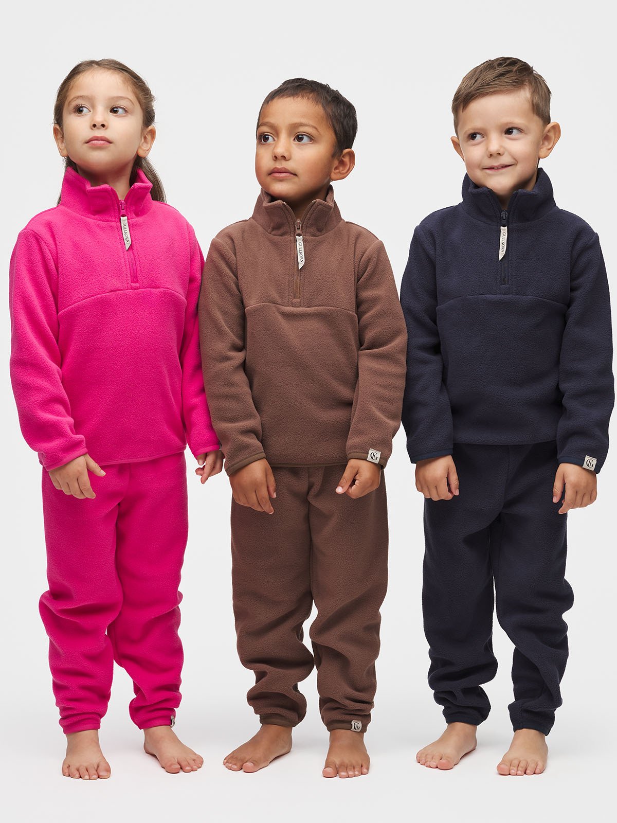 Gullkorn Berg Fleece Set Flamingo