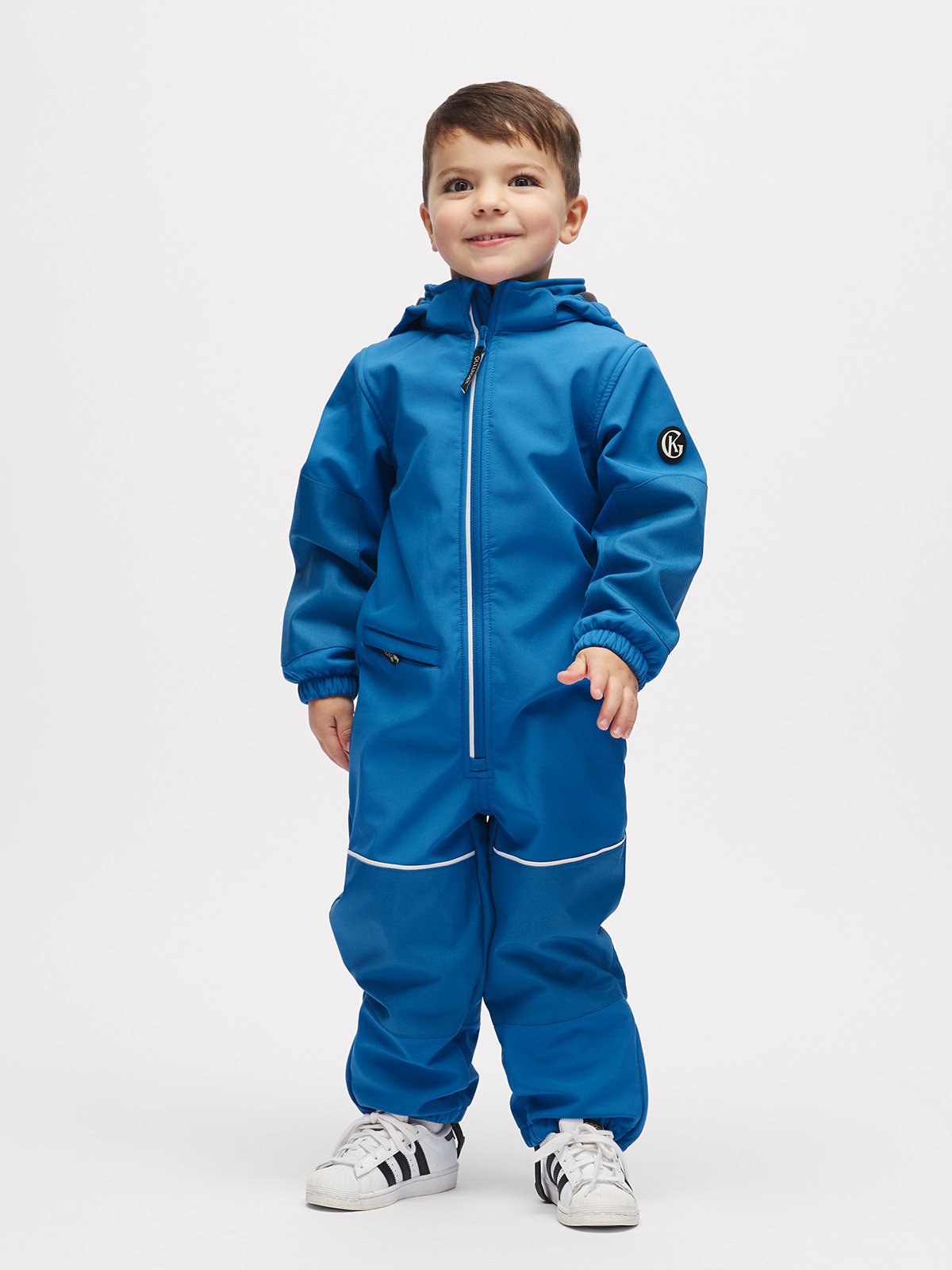 Gullkorn Skarn Parkdress Blå