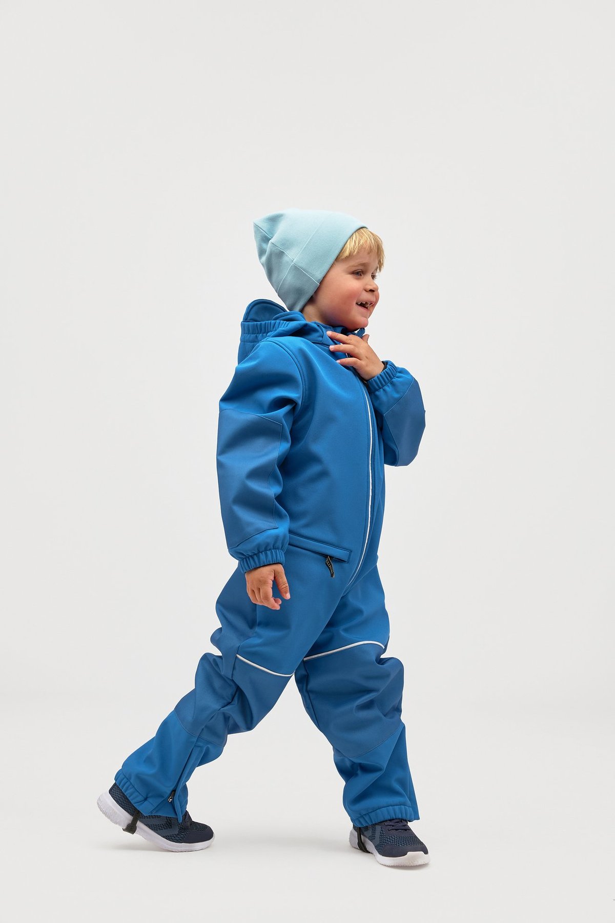 Gullkorn Skarn Parkdress Blå