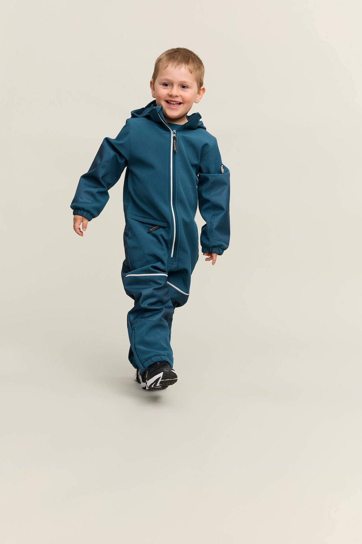 Gullkorn Skarn Parkdress Blågrønn