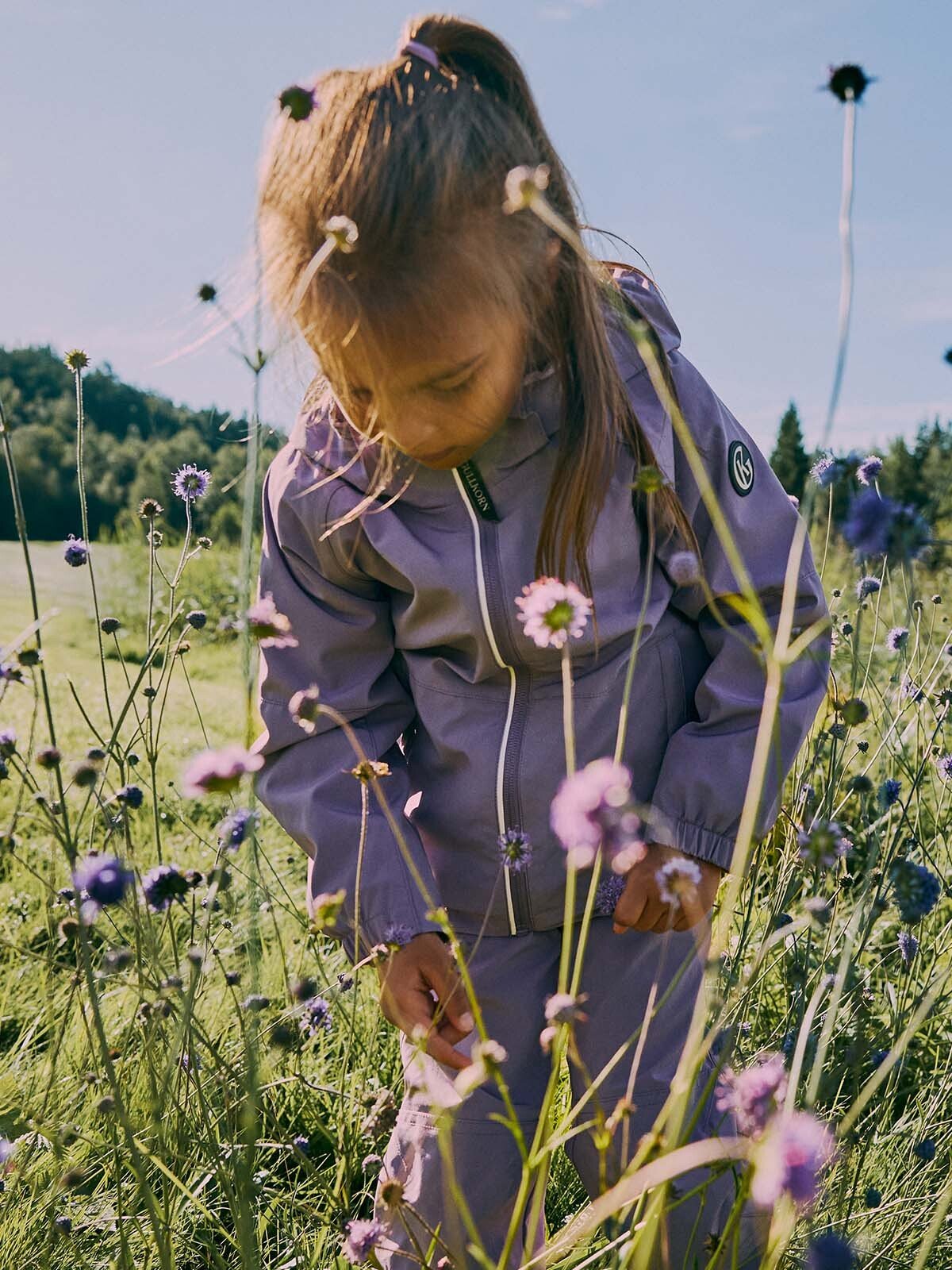 Gullkorn Skarn Skalljakke Dus Plomme