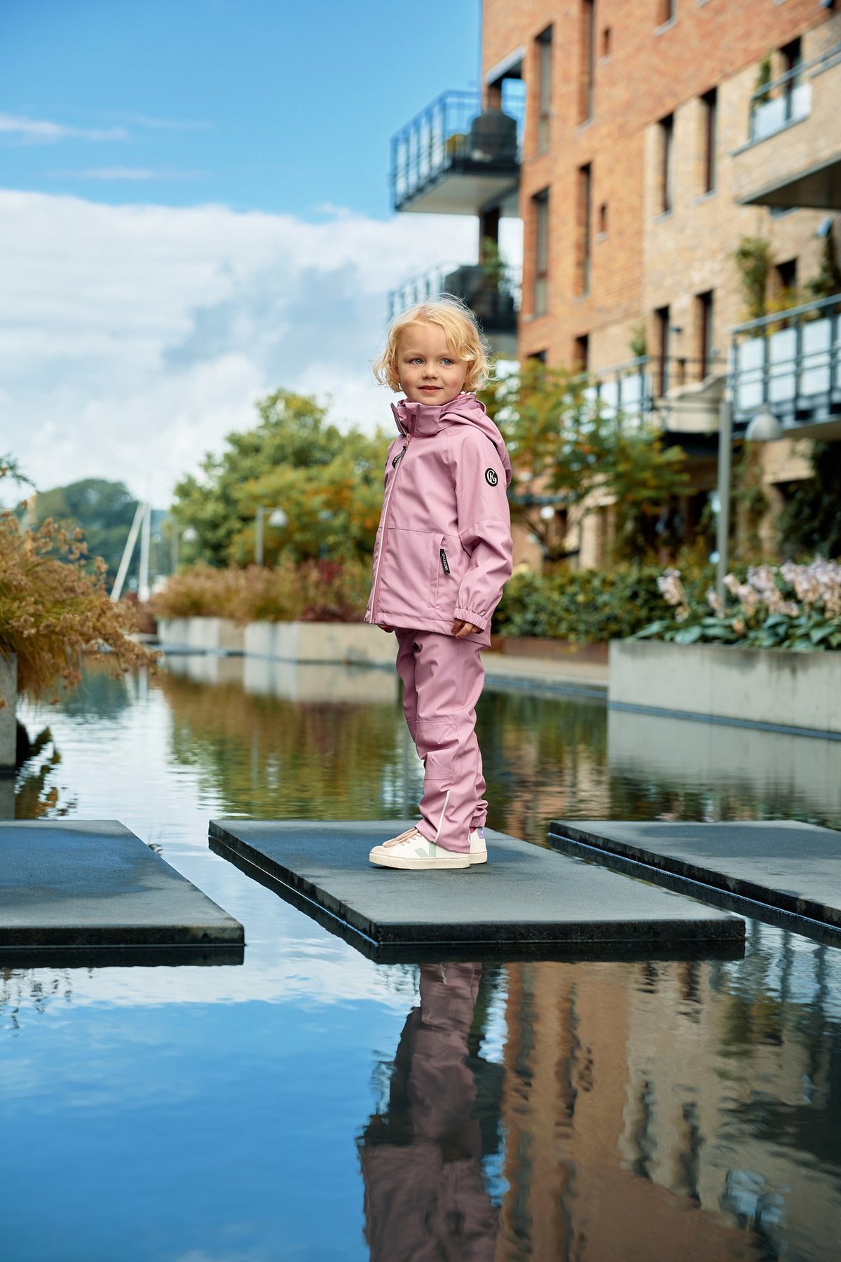 Gullkorn Skarn Skallbukse Mørk Rosa