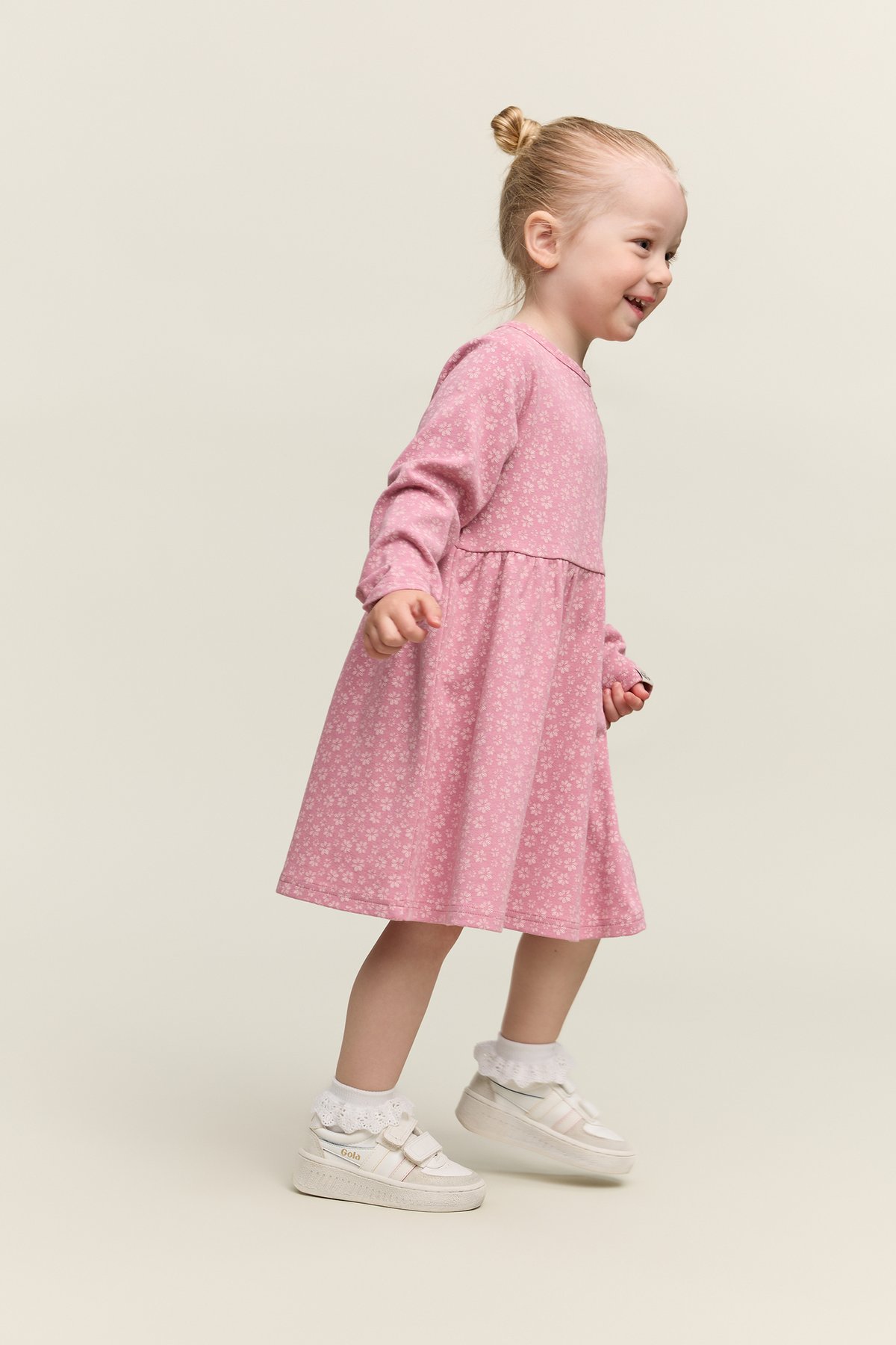 Gullkorn Villvette Kjole Dus Rosa (P)