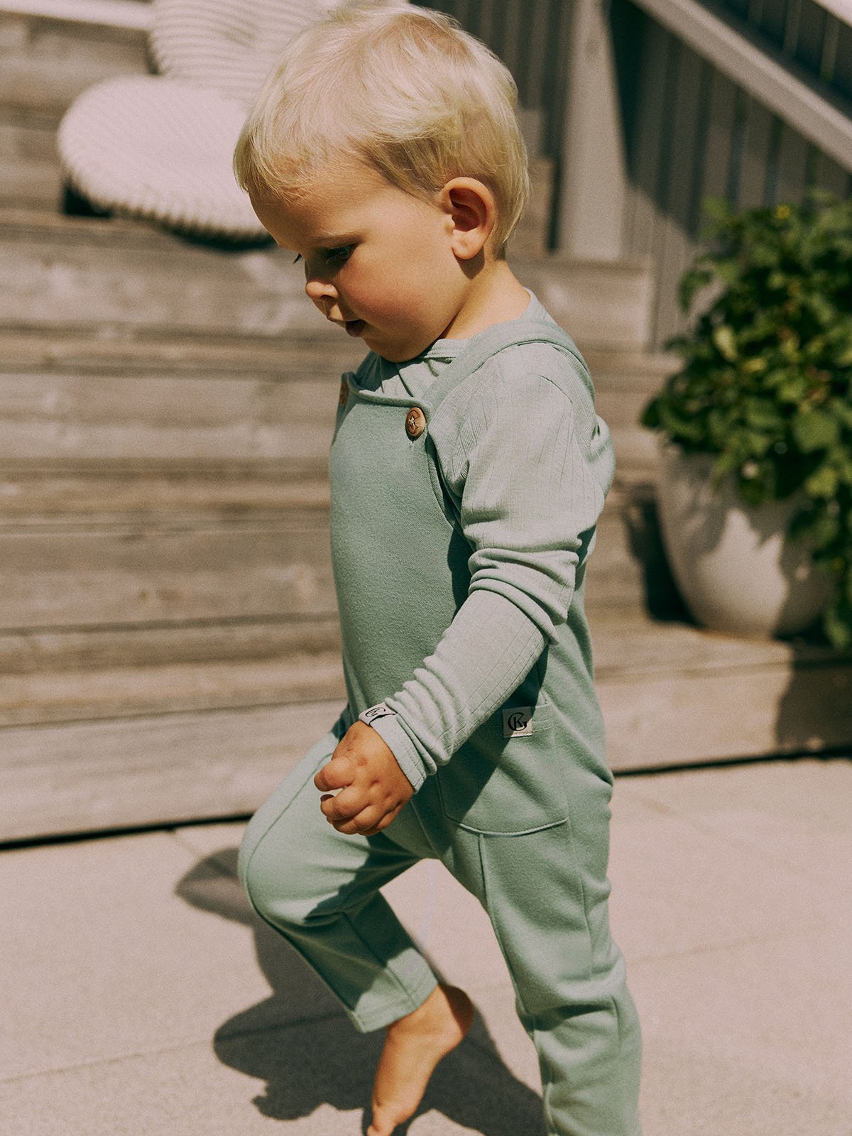 Gullkorn Perio Sparkebukse Varm Grønn