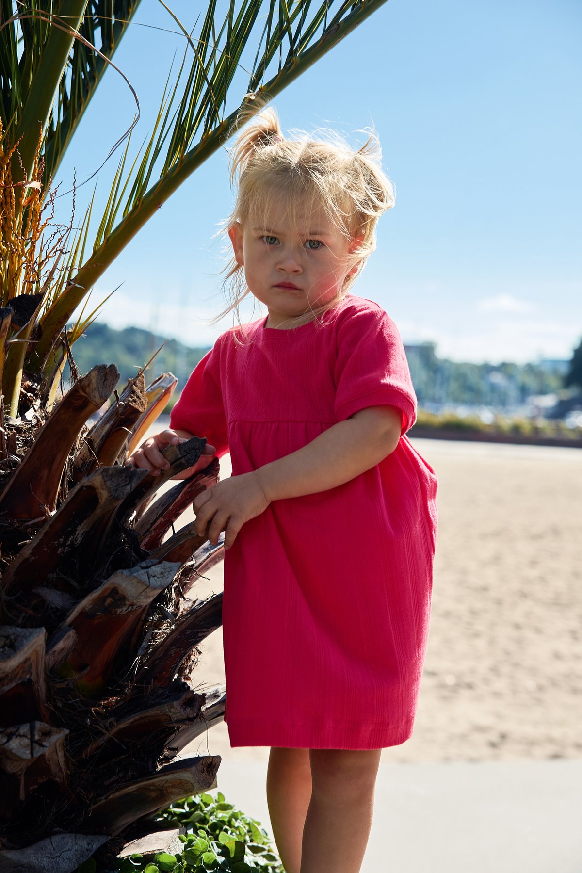 Gullkorn Cleve Kjole Bringebær