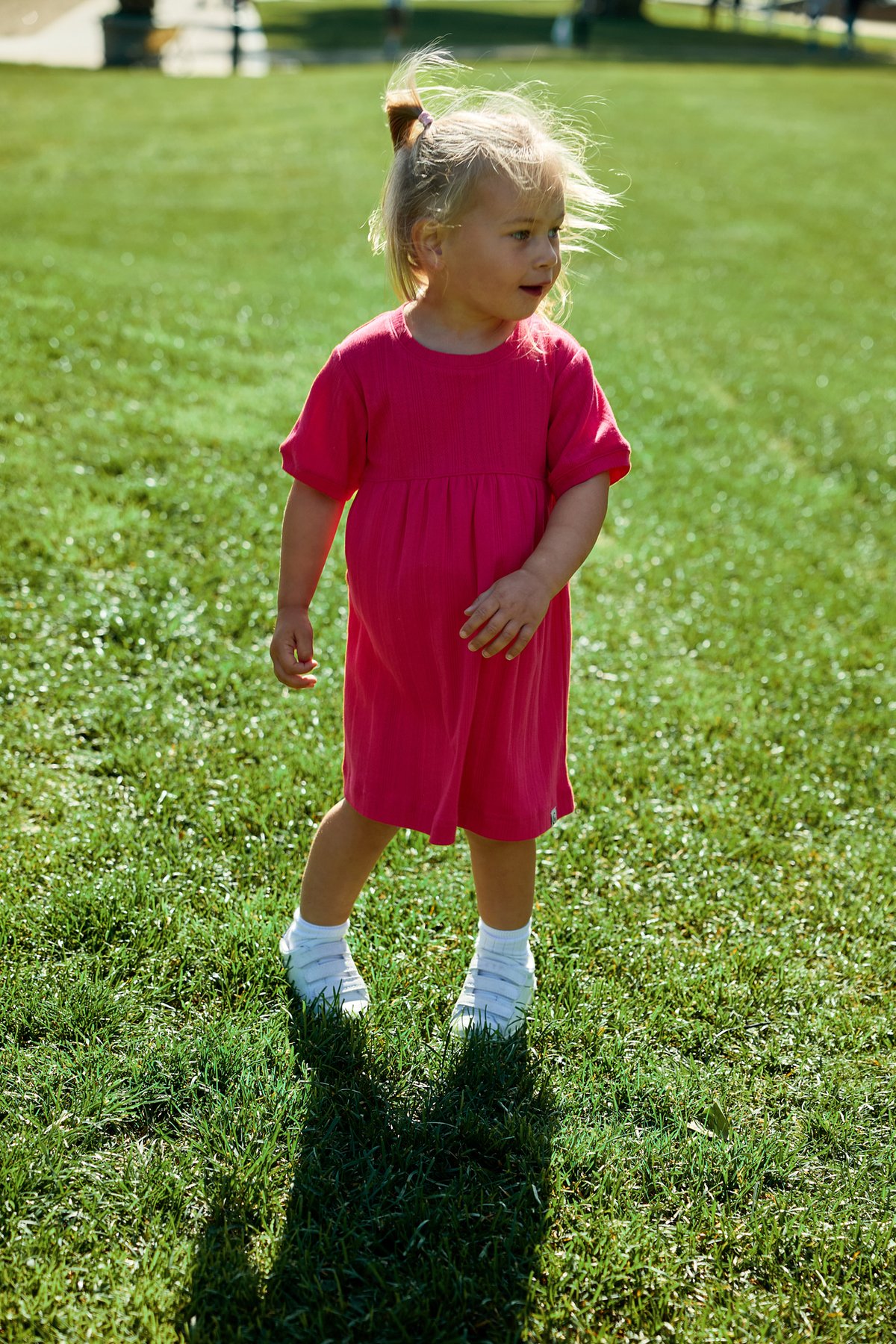 Gullkorn Cleve Kjole Bringebær