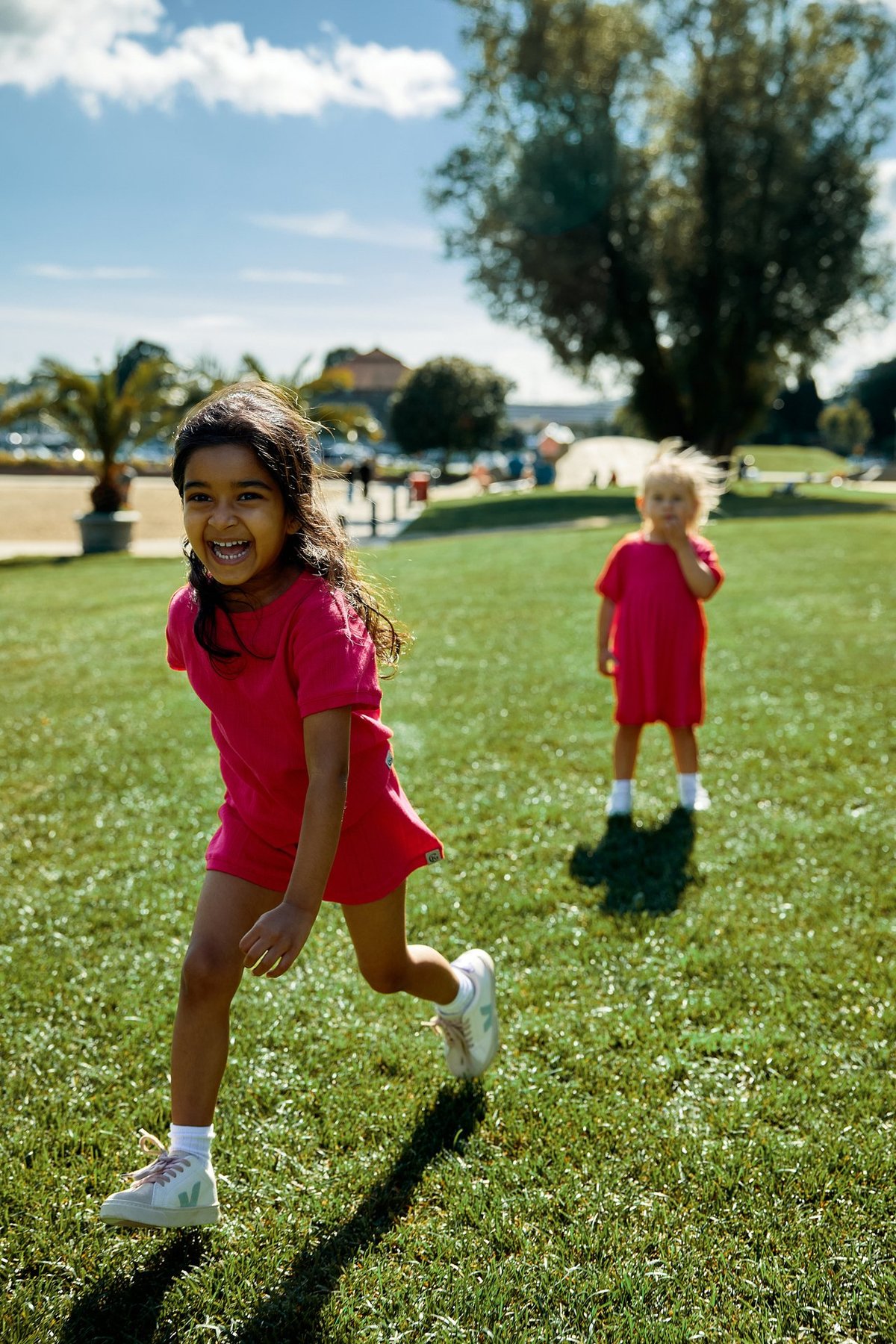 Gullkorn Cleve Kjole Bringebær