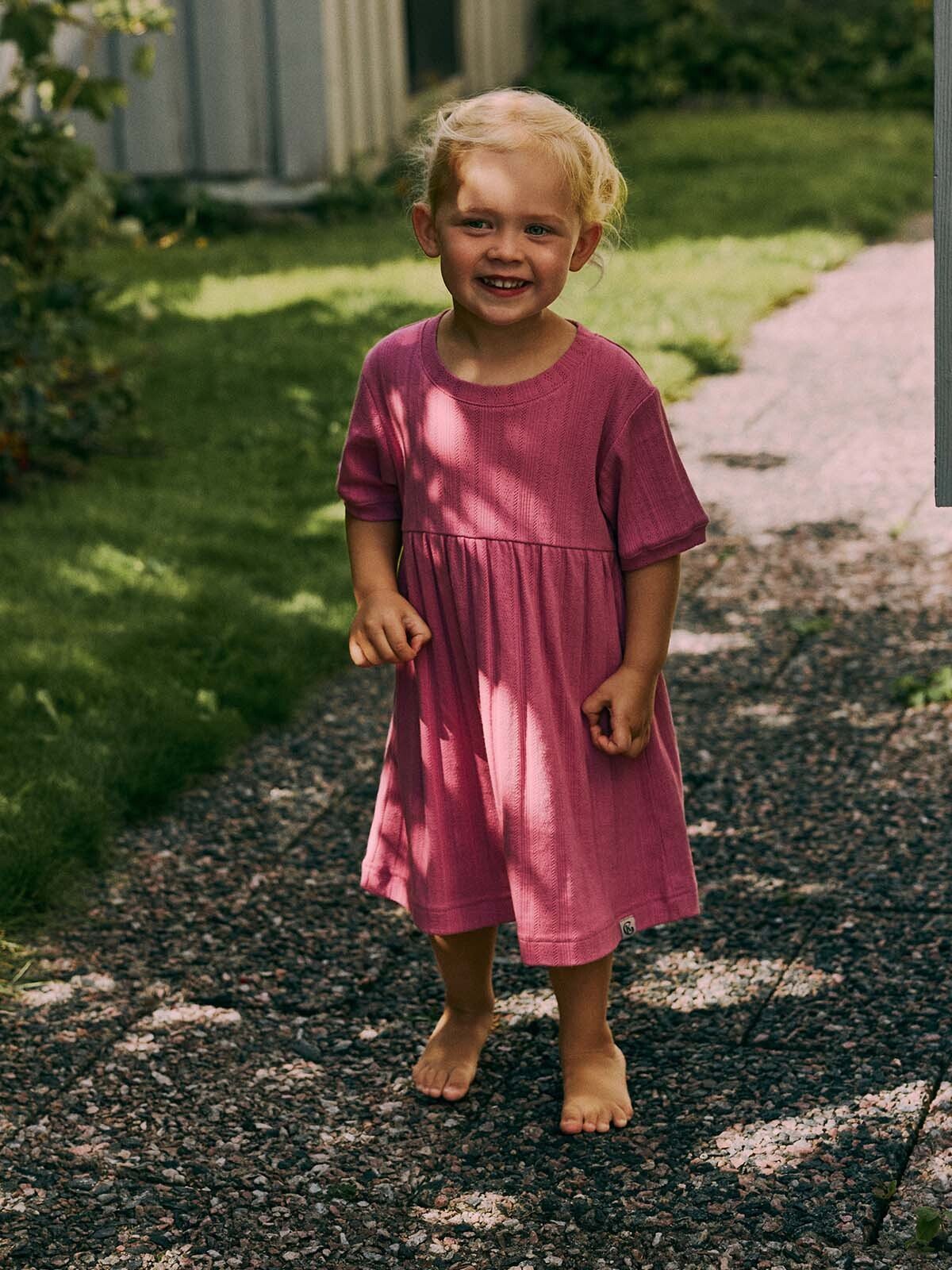 Gullkorn Cleve Kjole Rosa