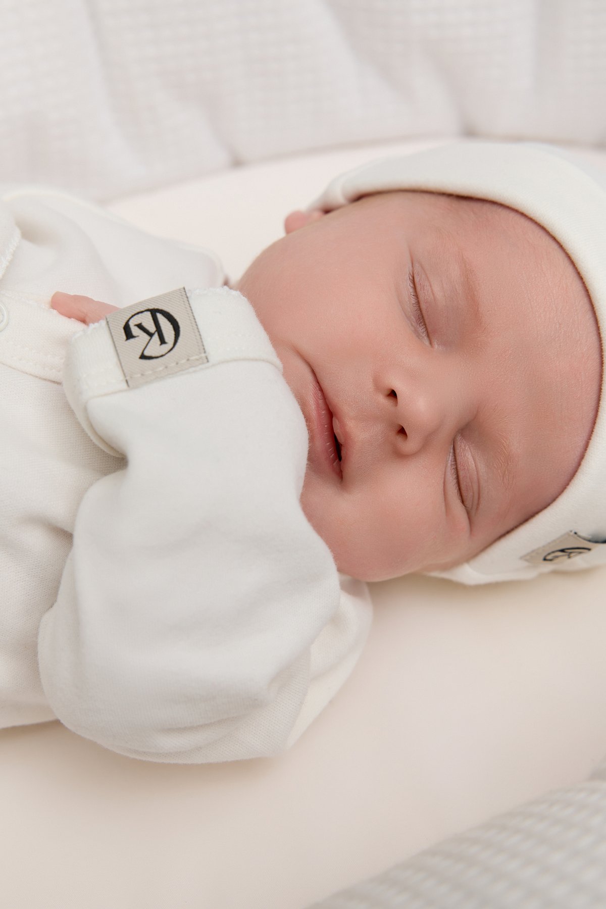 Gullkorn Vakke Babydress Krem