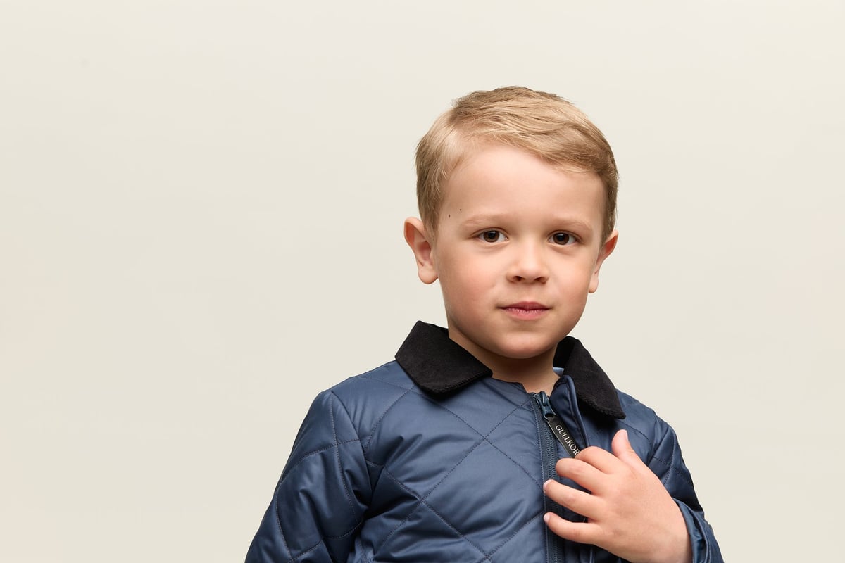 Gullkorn Bruc Jakke Marine