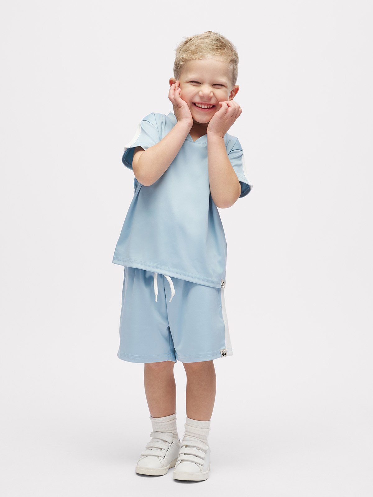 Gullkorn Perik Sett Askeblå